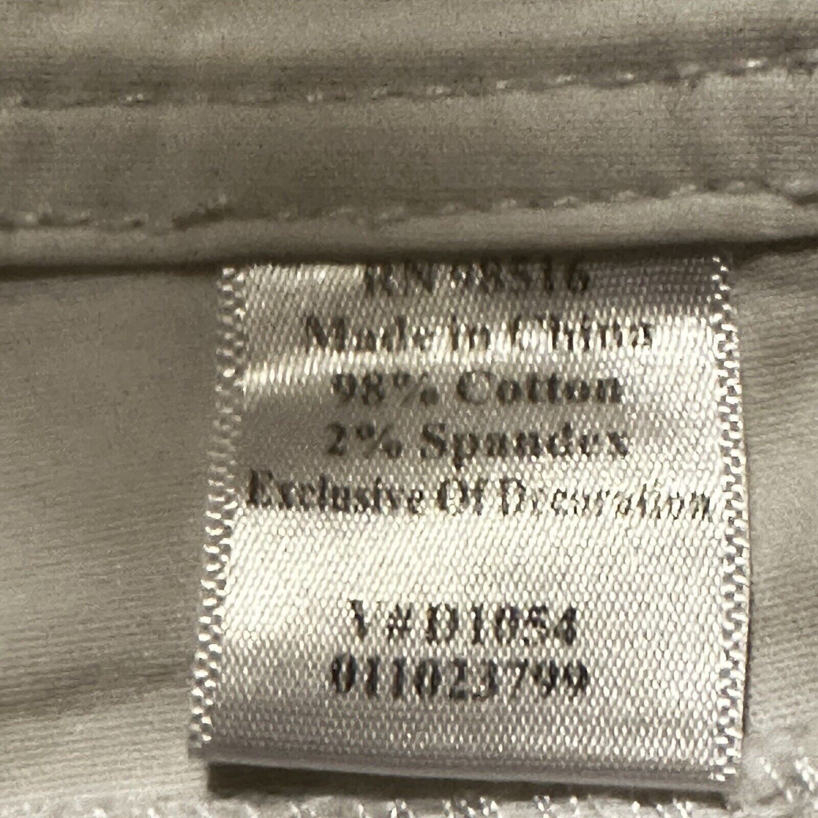 Coldwater Creek Coldwater Creek Ladies 14 White Capri Cotton/Spandex Lightwe Size 36" / US 14 / IT 50 - 7 Thumbnail