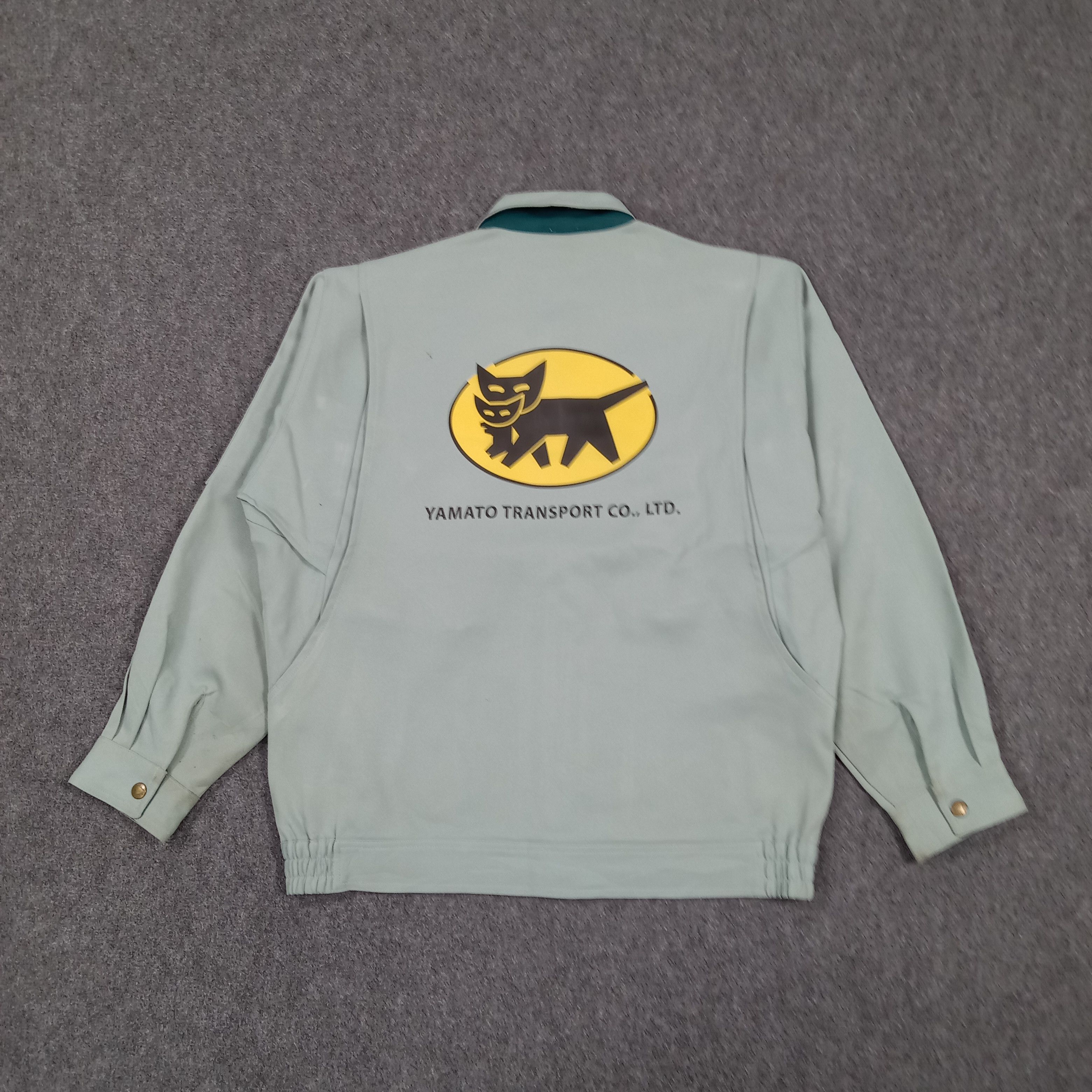 Japanese Brand Yamato Transport Japanese Uniform Custom Logo Jacket C288N15 Size US M / EU 48-50 / 2 - 1 Thumbnail