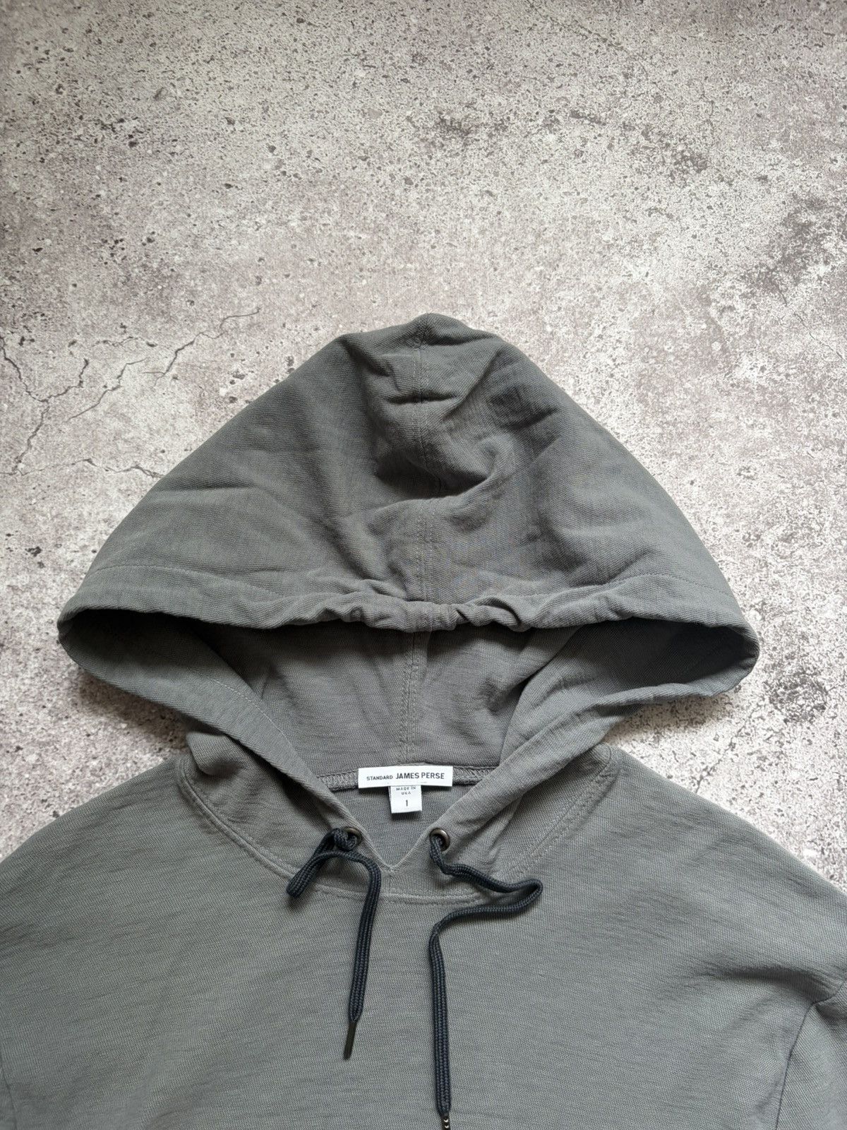 James Perse James Perse Basic Gray Hoodie Made In USA Size US S / EU 44-46 / 1 - 4 Thumbnail