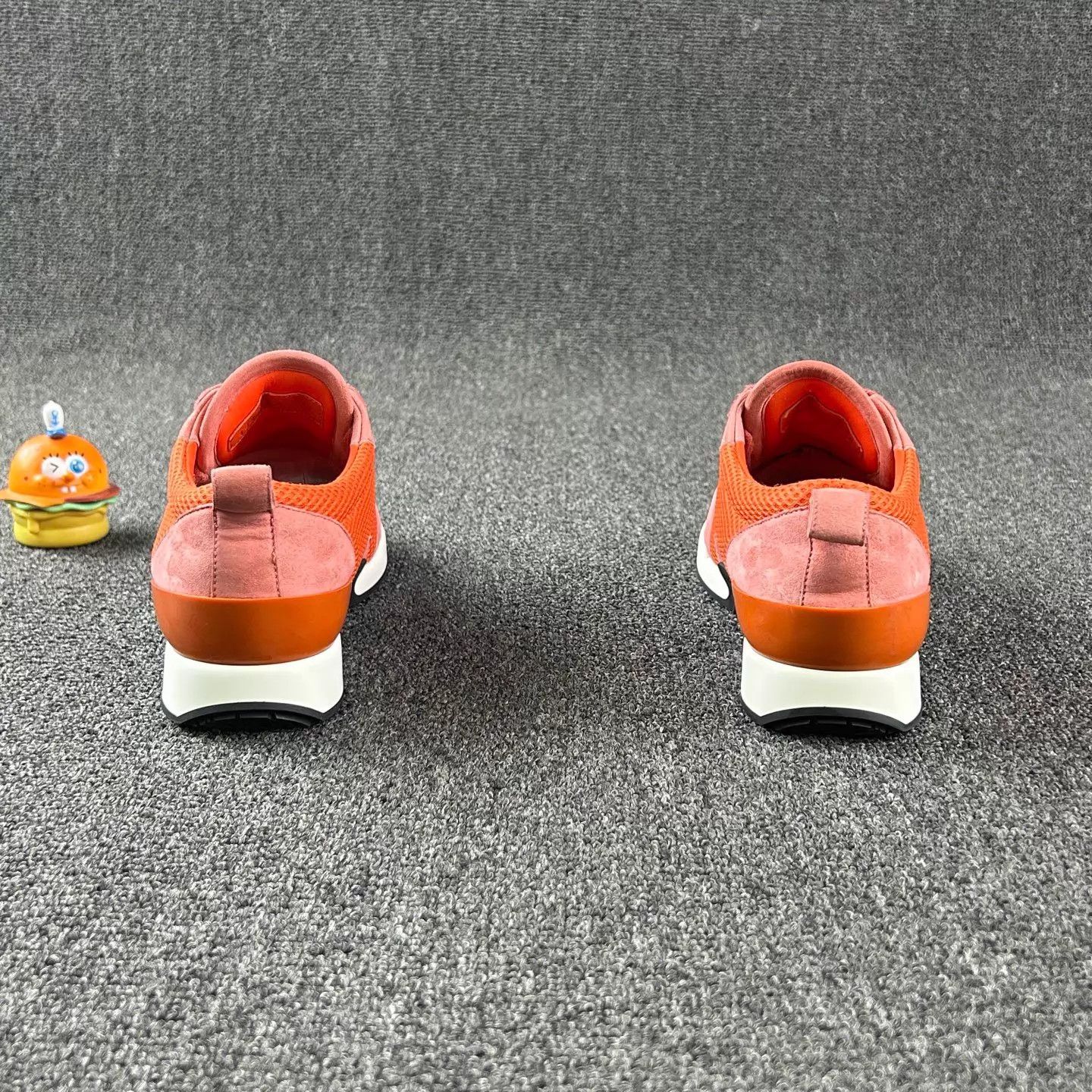 Hermes Hermes orange pink colorblock sneakers 36 Size US 5.5 / IT 35.5 - 5 Thumbnail
