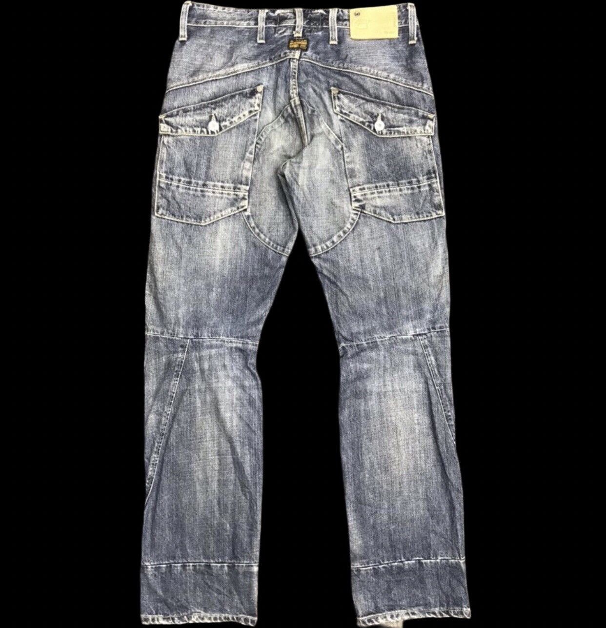G-Star GSTAR RAW Multipockets Seditionaries Jeans Size US 32 / EU 48 - 2 Thumbnail