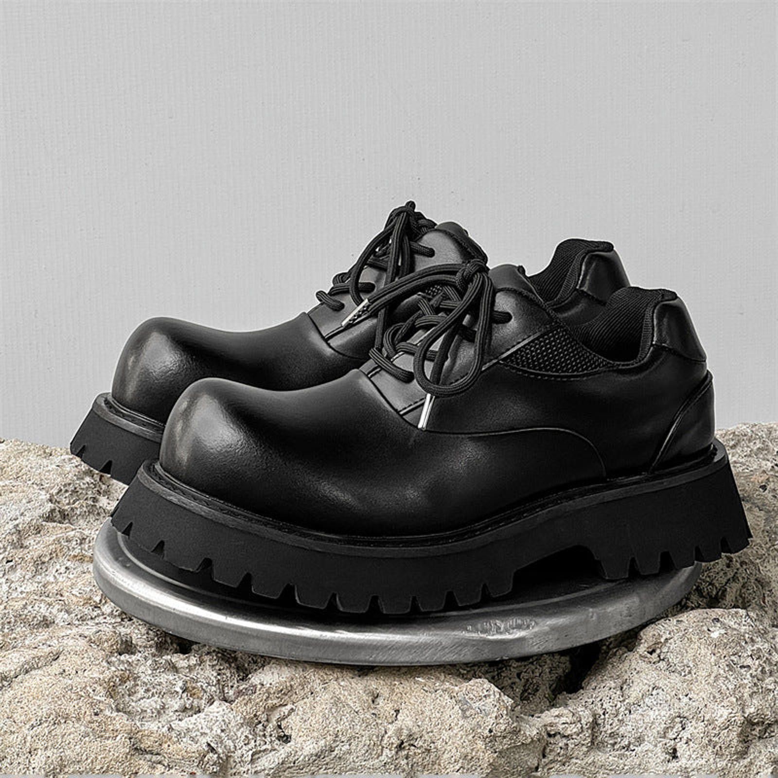 Leather Bali-Toe Thick-Sole Derby Size US 9 / EU 42 - 1 Thumbnail