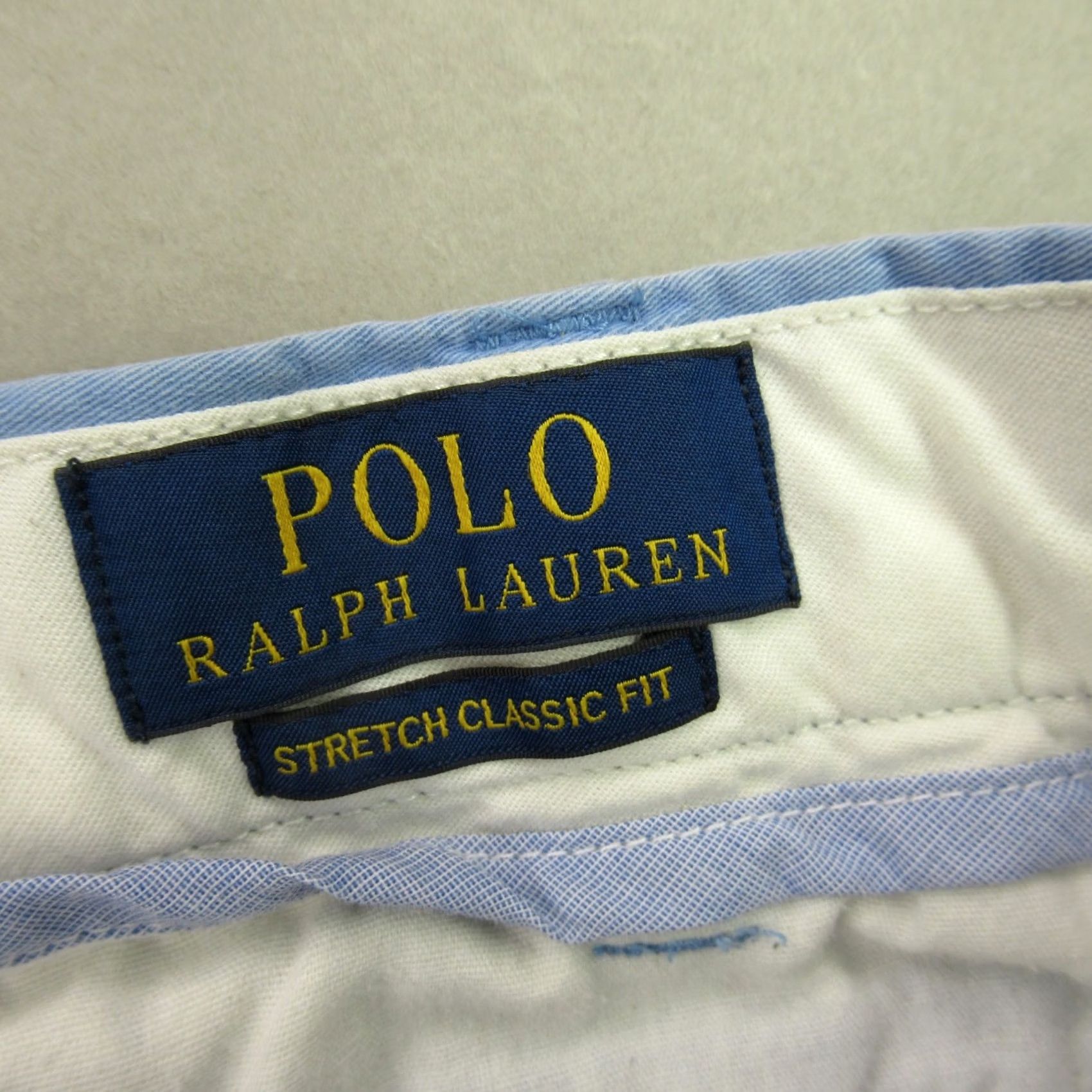 Polo Ralph Lauren Polo Ralph Lauren Shorts Mens 32 Chino Classic Fit Outdoors Stretch Blue Size US XS / EU 42 / 0 - 3 Thumbnail