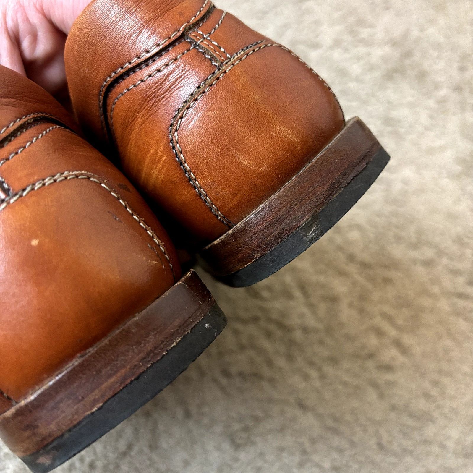 Tod's TOD'S Brown Leather Wingtip Brogues - Size 39 EU Men's Lace- Size US 7 / EU 40 - 7 Thumbnail