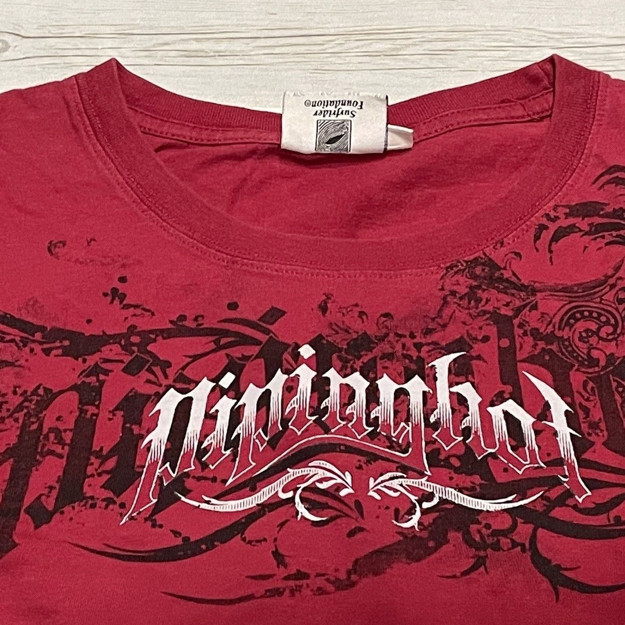 Affliction × Ed Hardy × Southpole Rare Wings Cross Longsleeve Y2K Affliction Style Size US XL / EU 56 / 4 - 3 Thumbnail
