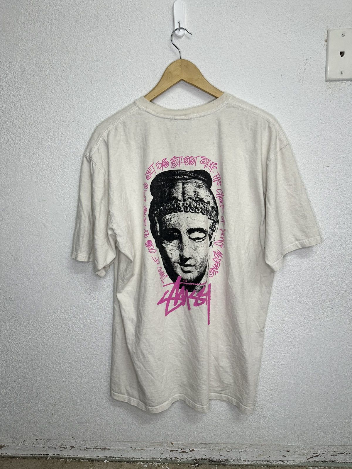 Stussy Stussy Statue T-Shirt Size US XL / EU 56 / 4 - 1 Thumbnail