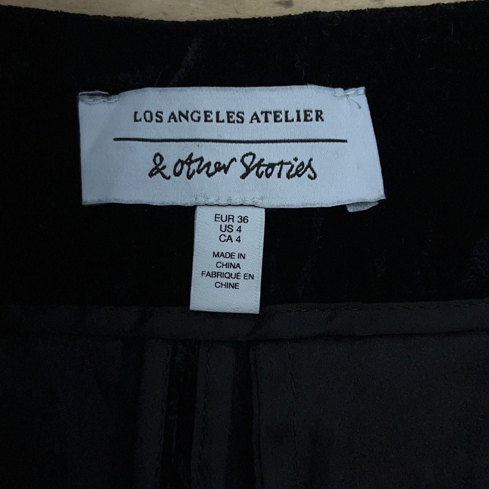 & Other Stories & Other Stories Los Angeles Atelier Size 4 Pants Velvet Wide Size 27" / US 4 / IT 40 - 9 Thumbnail