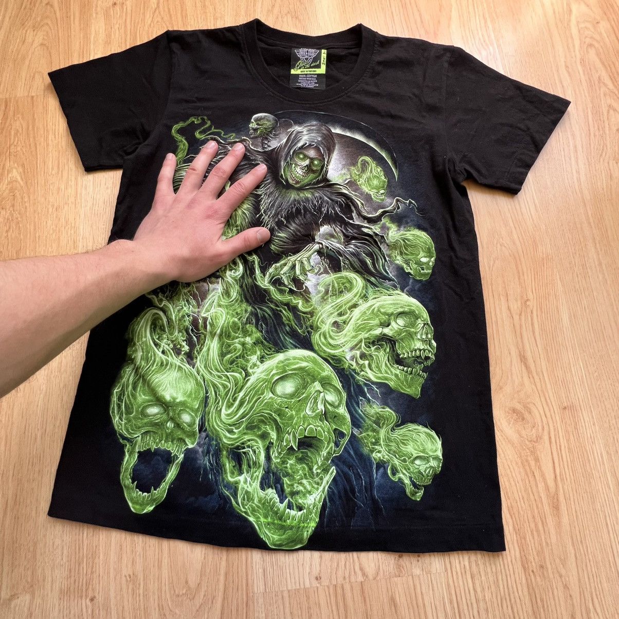 Band Tees × Vintage Rock Eagle crazy skull tee Size US S / EU 44-46 / 1 - 3 Thumbnail