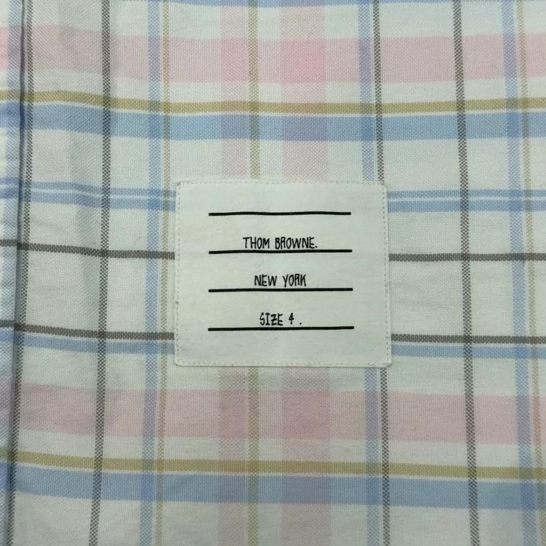 Thom Browne Thom Browne Classic blue shirt Size US XL / EU 56 / 4 - 5 Thumbnail