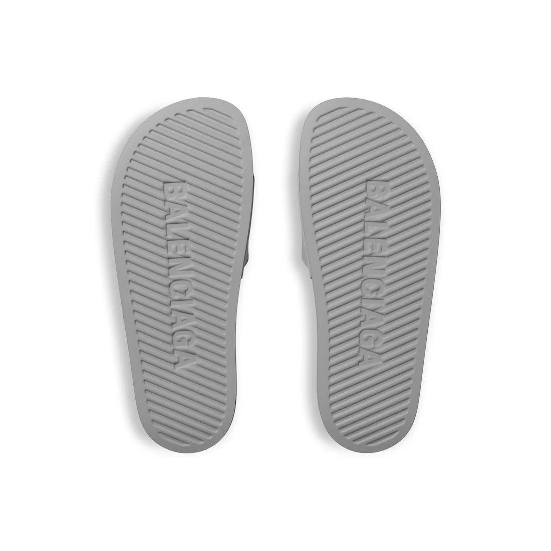 Balenciaga o1tr1nto0526 Pool Slide Sandals in Grey Size US 12 / EU 45 - 7 Thumbnail