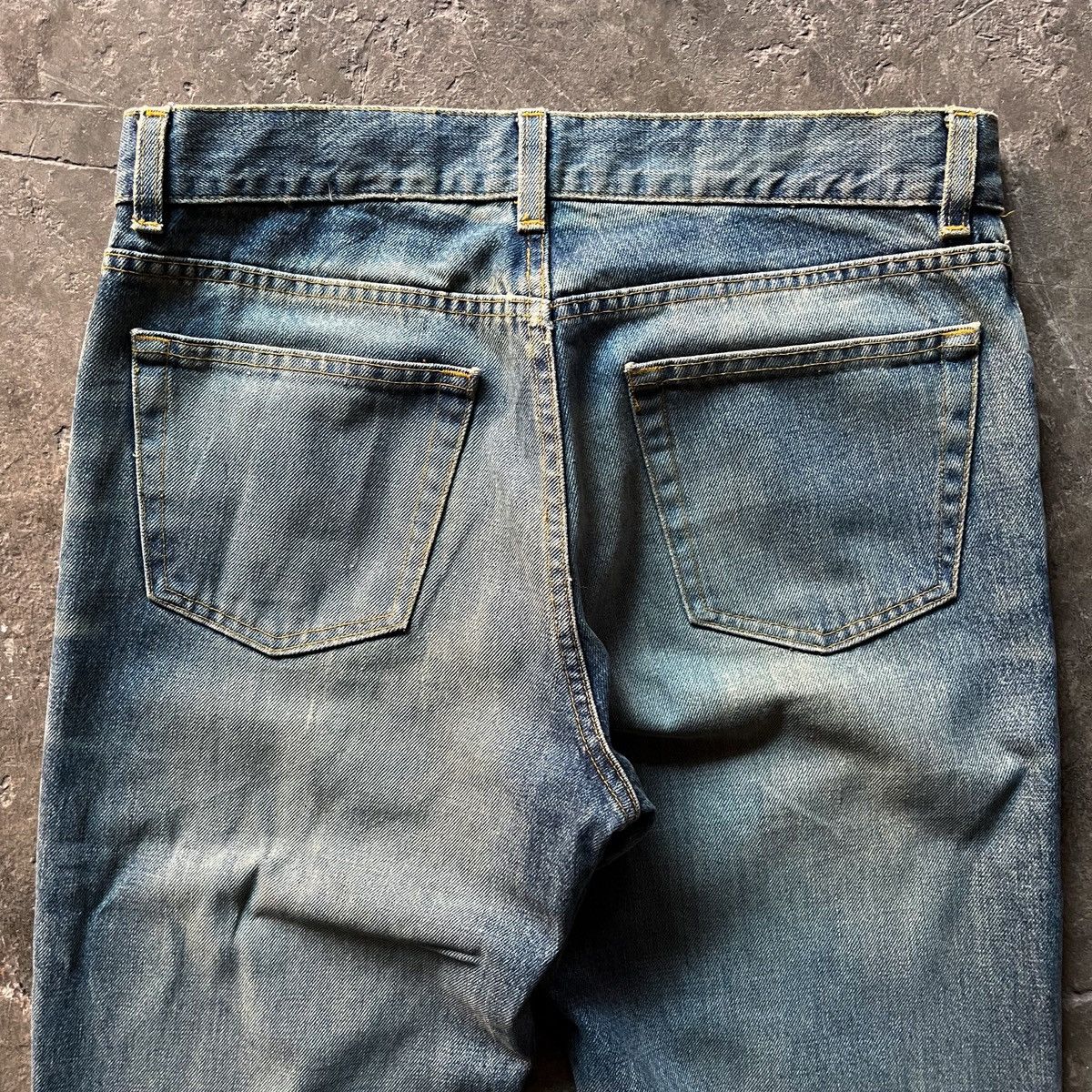 Helmut Lang × Vintage Helmut lang vintage sanded denim pants Size US 32 / EU 48 - 4 Thumbnail
