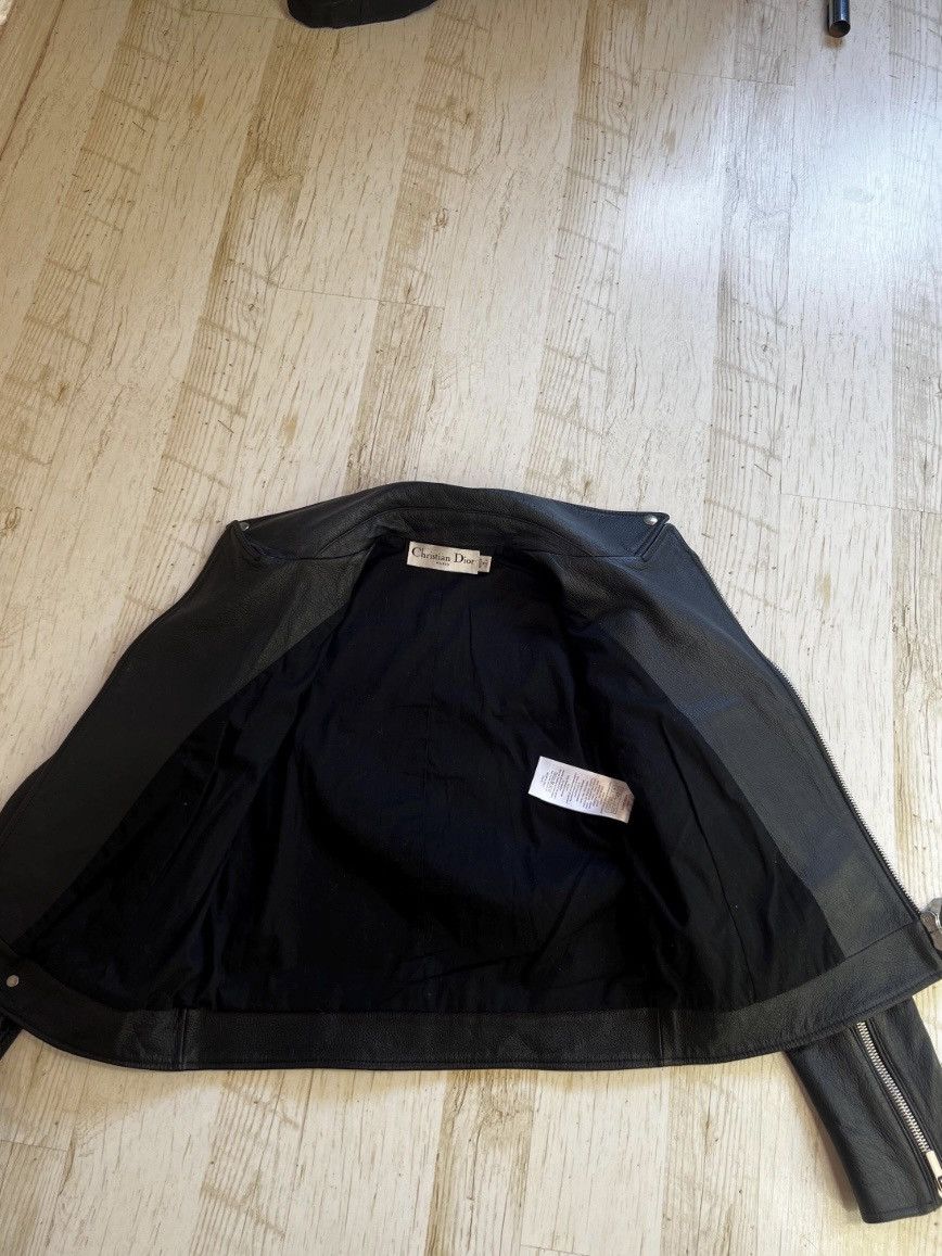 Dior Christian Dior Diorangeles Biker Jacket Goat Leather Moto Size S / US 4 / IT 40 - 9 Thumbnail