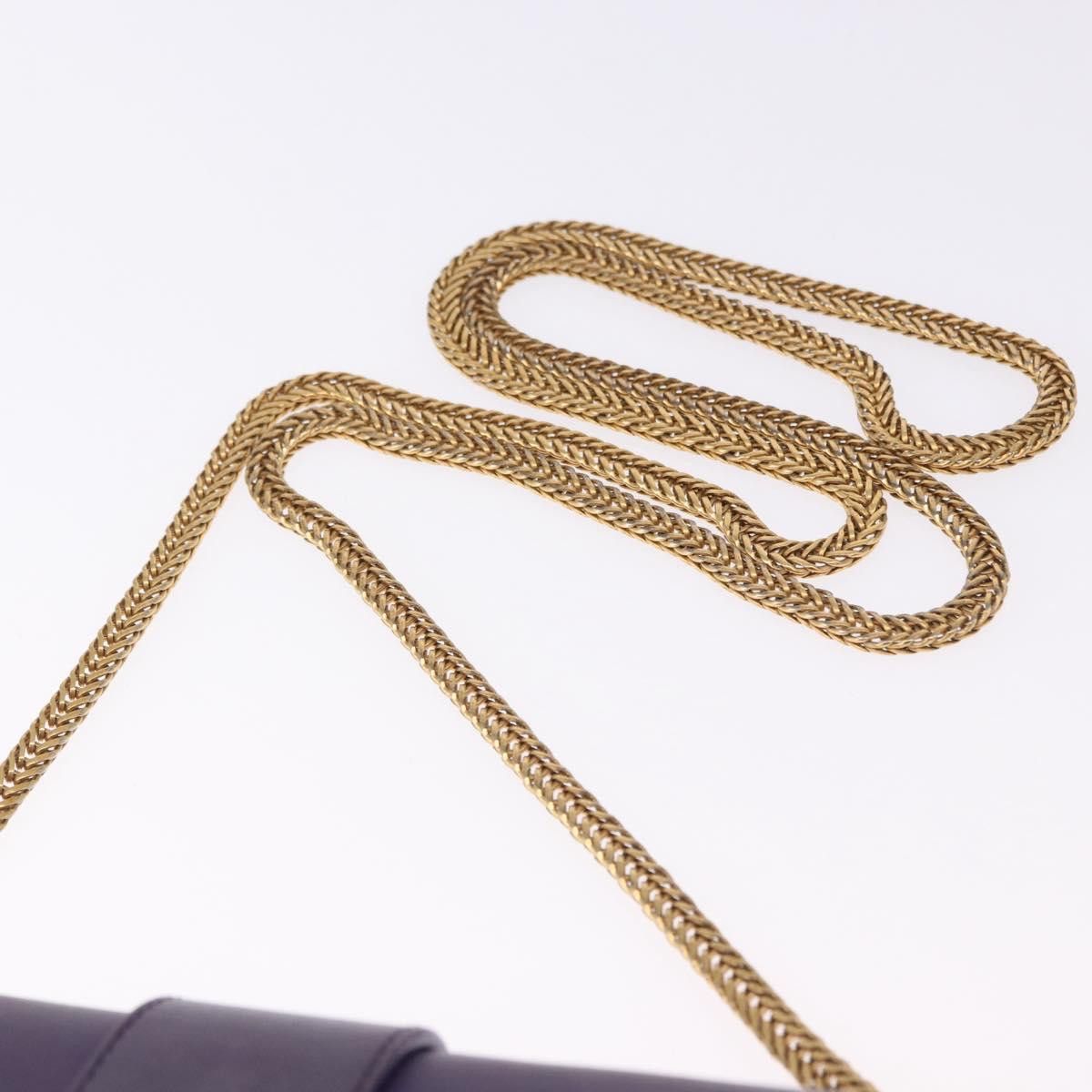 Saint Laurent Paris SAINT LAURENT Classic Y Line Chain Satchel Small Bag Leather Size ONE SIZE - 8 Thumbnail
