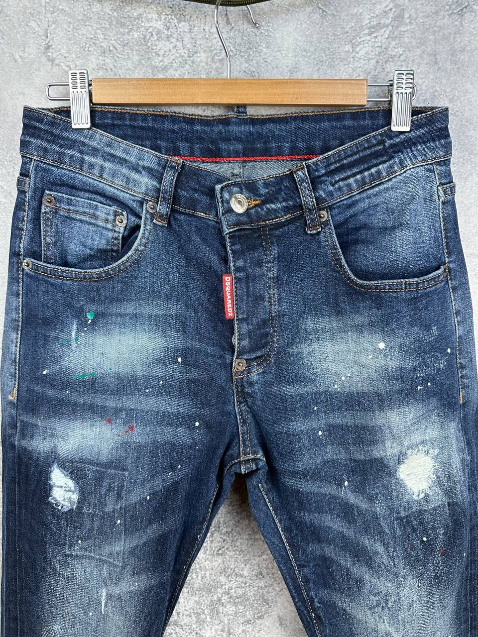 Dsquared2 Dsquared2 Skinny Jeans Distressed Pants Skater DSQ2 Faded Size US 32 / EU 48 - 4 Thumbnail