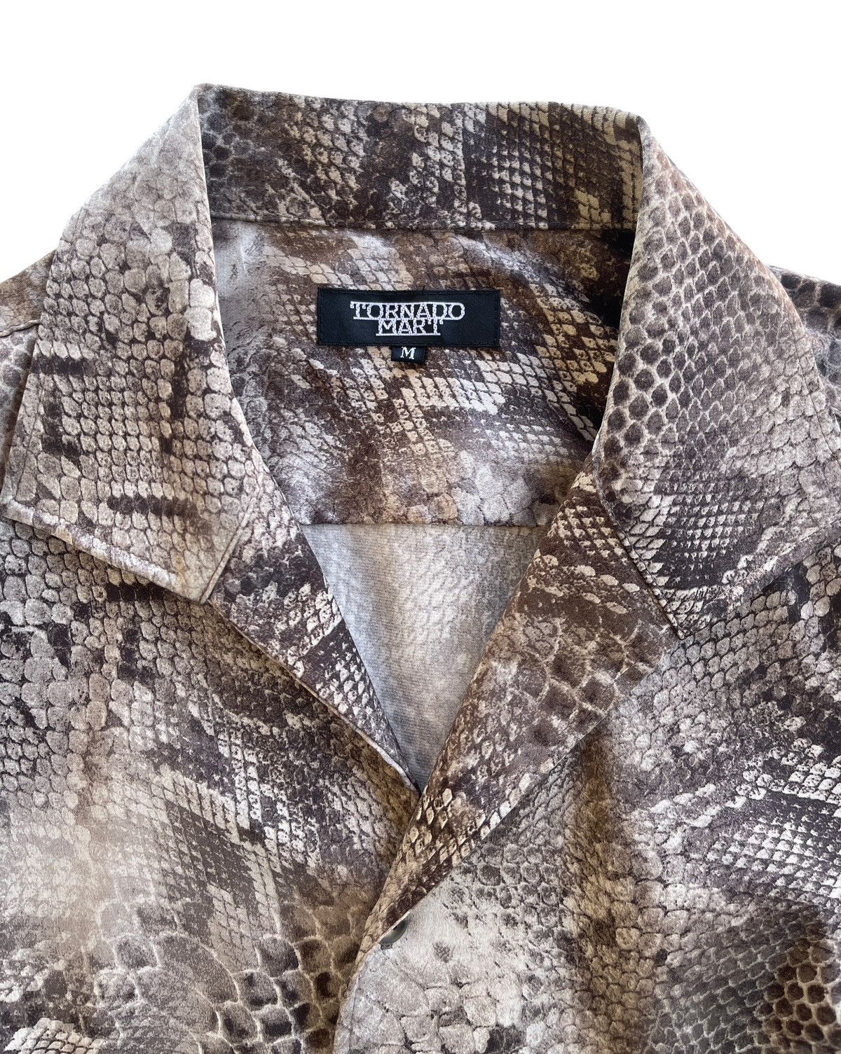 Tornado Mart Tornado Mart Japan Snake Printed Shirt Size M / US 6-8 / IT 42-44 - 8 Thumbnail