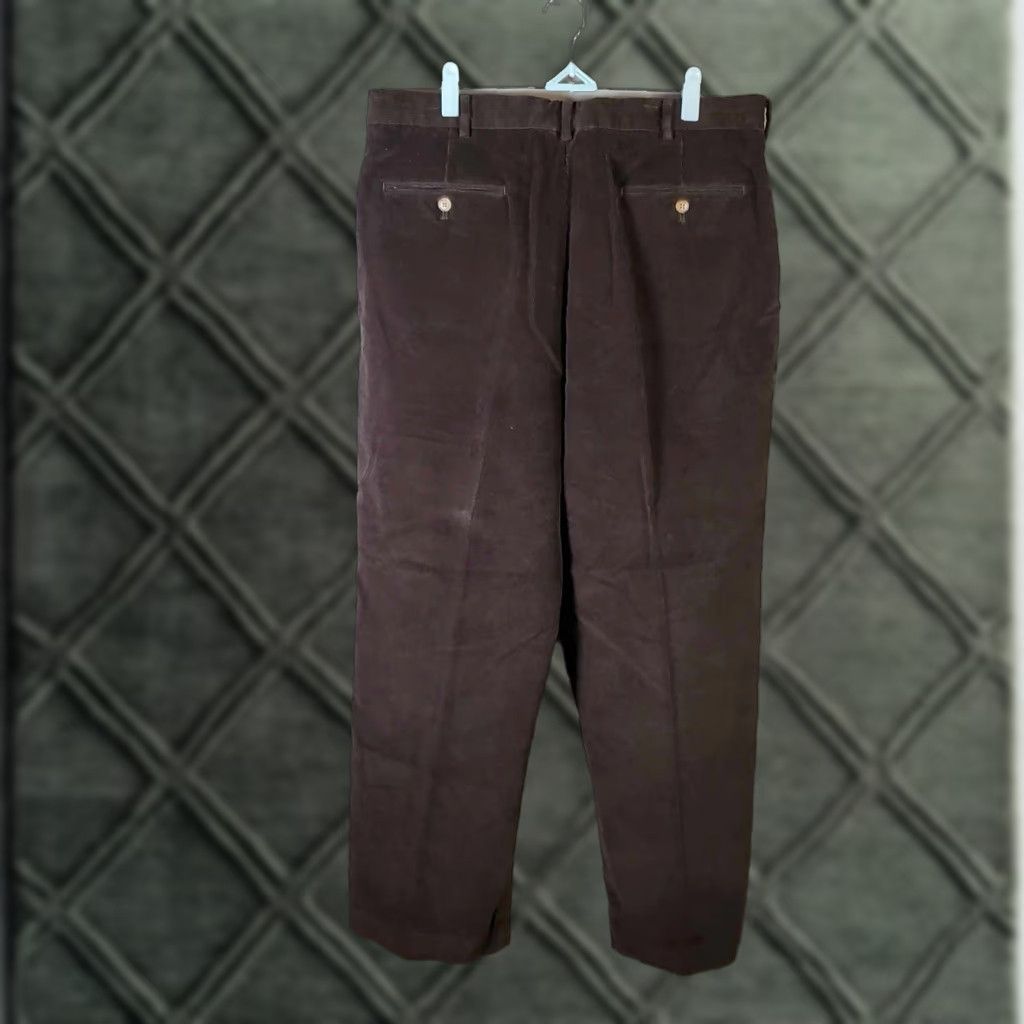 Lands' End VINTAGE Lands' End Pants Men 36x29 Corduroy Khaki Tan Classic Chino Straight Pockets Classic Fit Brown Mens Size US 36 / EU 52 - 1 Thumbnail