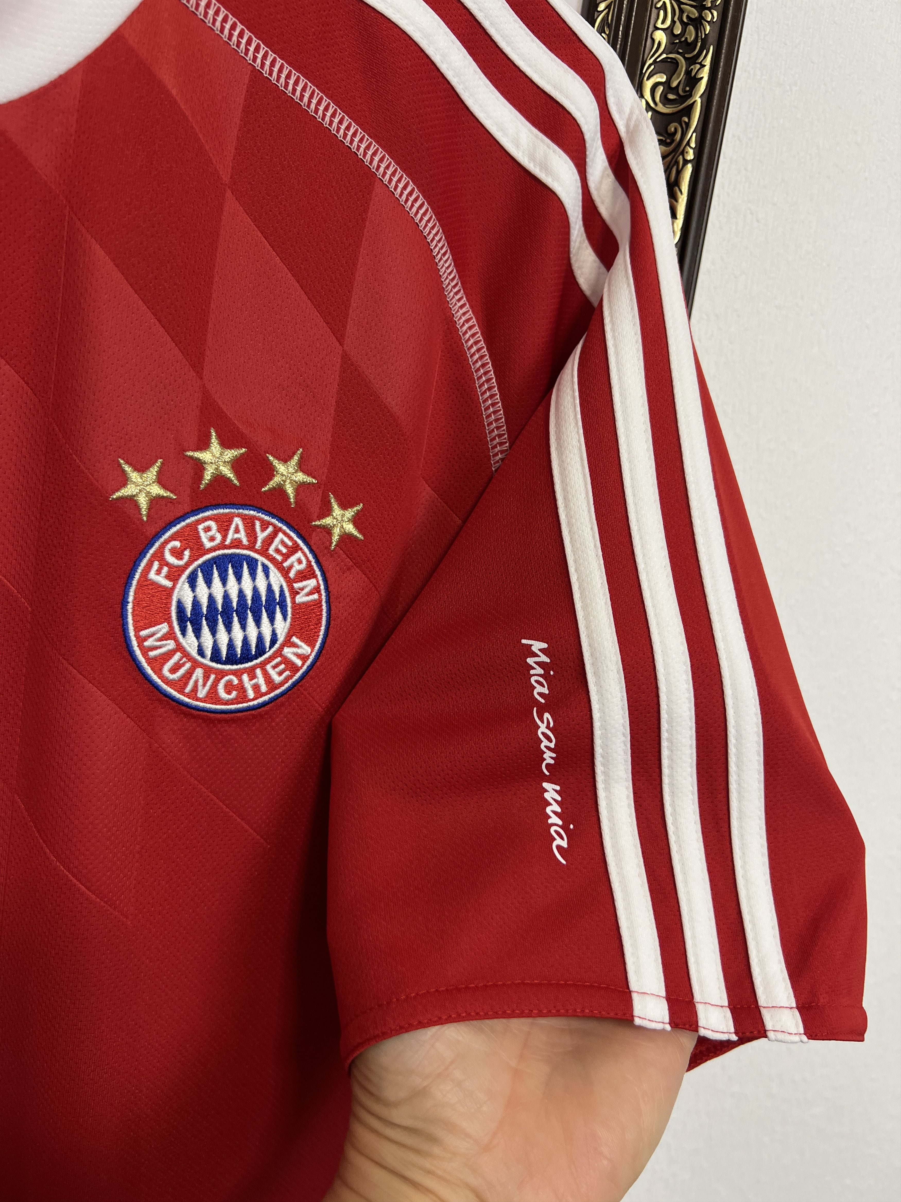 Adidas Bayern Munich Football Shirt Soccer Train Jersey Trikot Size US XL / EU 56 / 4 - 4 Thumbnail