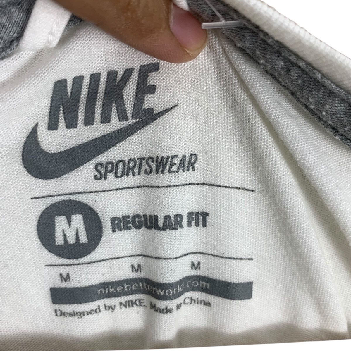 Nike NIKE SPORTSWEAR Multi Logo Regular Fit Tee Shirt Top Size M / US 6-8 / IT 42-44 - 5 Thumbnail
