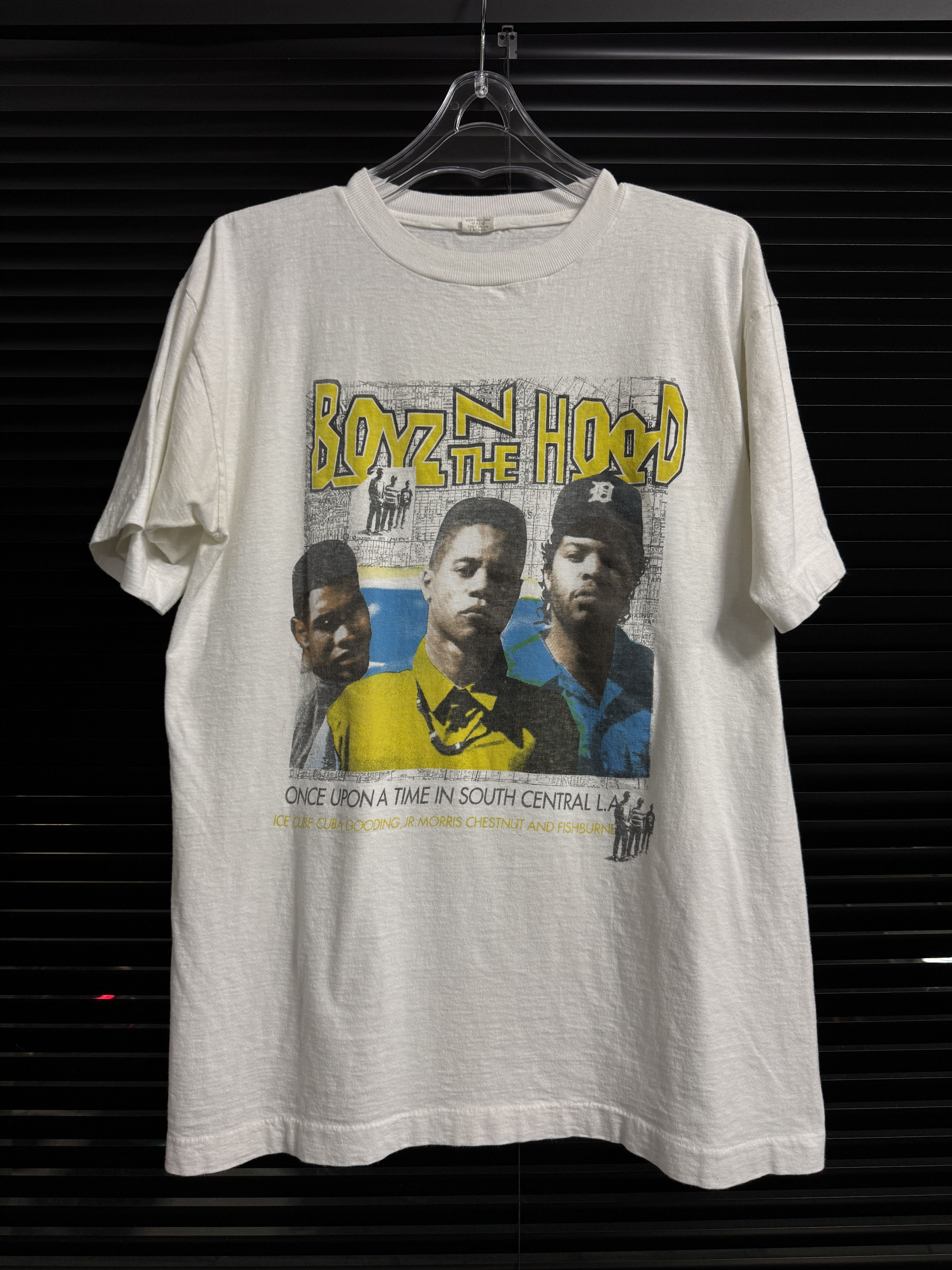 Vintage Vintage 90s Boyz N The Hood Promo Shirt Size US XL / EU 56 / 4 - 1 Thumbnail