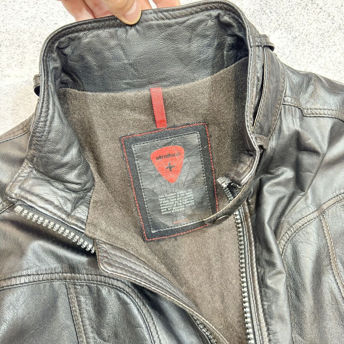 Designer × Strellson Strellson Leather Jacket L size 52 Size US L / EU 52-54 / 3 - 6 Thumbnail