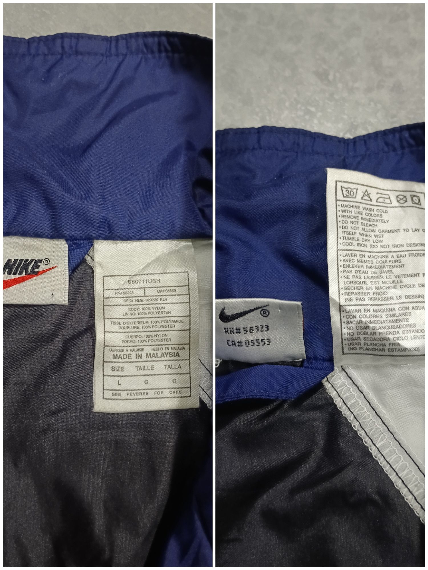 Nike × Vintage 🔥 Bundle x Nike Vintage Windbreaker x2 Size US L / EU 52-54 / 3 - 4 Thumbnail