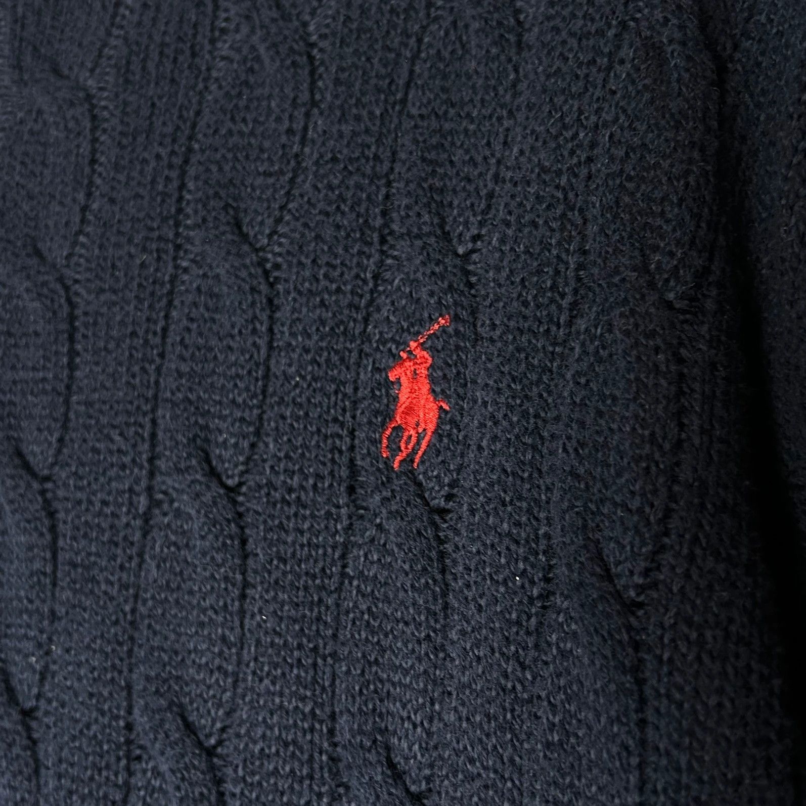 Designer × Polo Ralph Lauren × Ralph Lauren Polo Ralph Lauren knitwear mini logo pony haft Size US XL / EU 56 / 4 - 4 Thumbnail