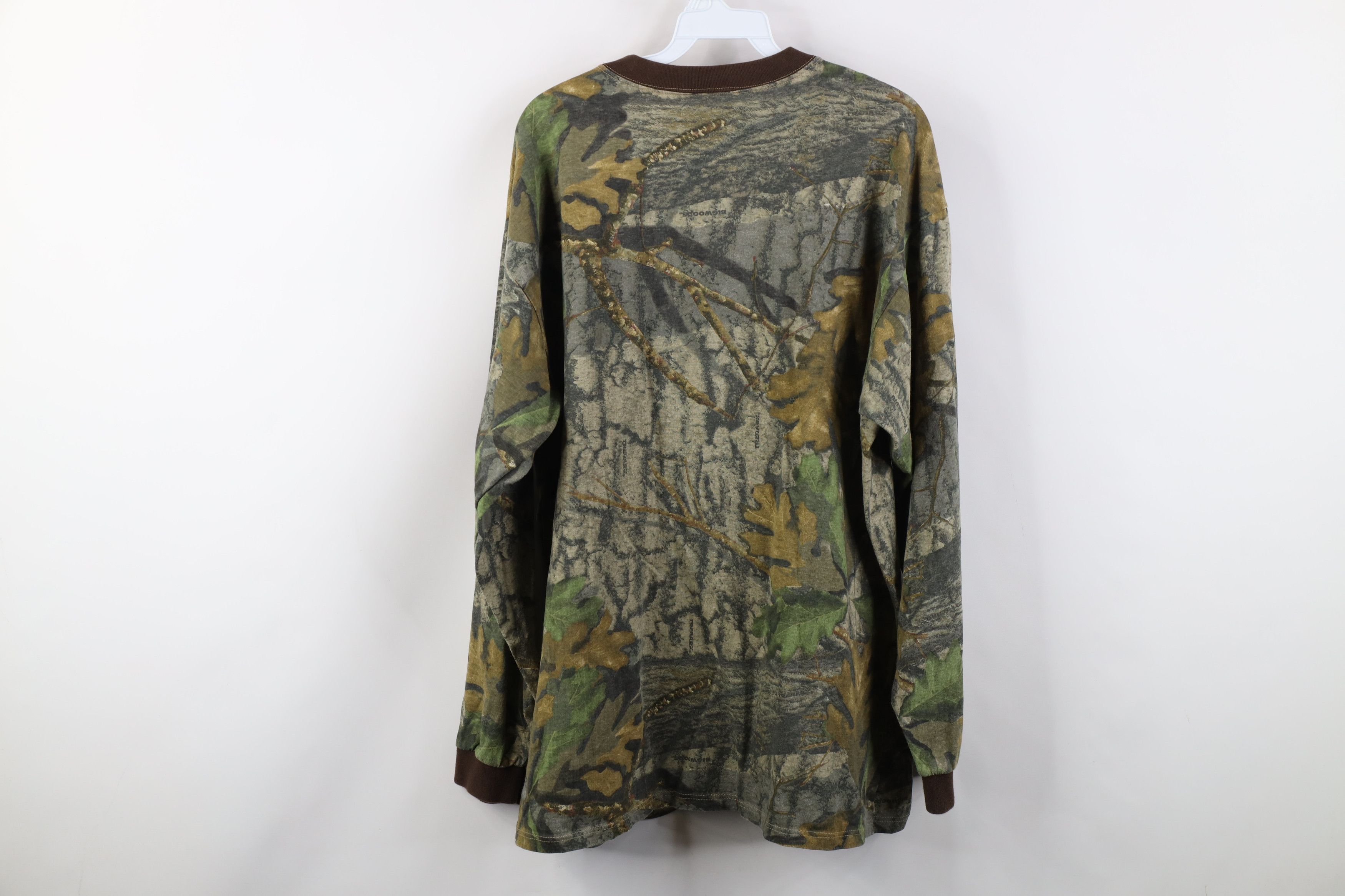 Vintage Vintage 90s Streetwear Camouflage Long Sleeve T-Shirt Cotton Size US XL / EU 56 / 4 - 9 Thumbnail