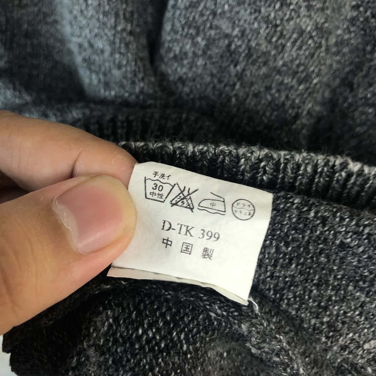 Homespun Knitwear × Japanese Brand × Vintage High Standard vintage japan Grey Knitwear #A910 Size US M / EU 48-50 / 2 - 12 Thumbnail