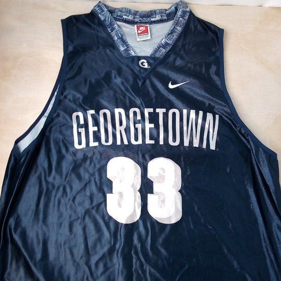 Vintage Nike Team Georgetown Patrick Ewing Jersey
