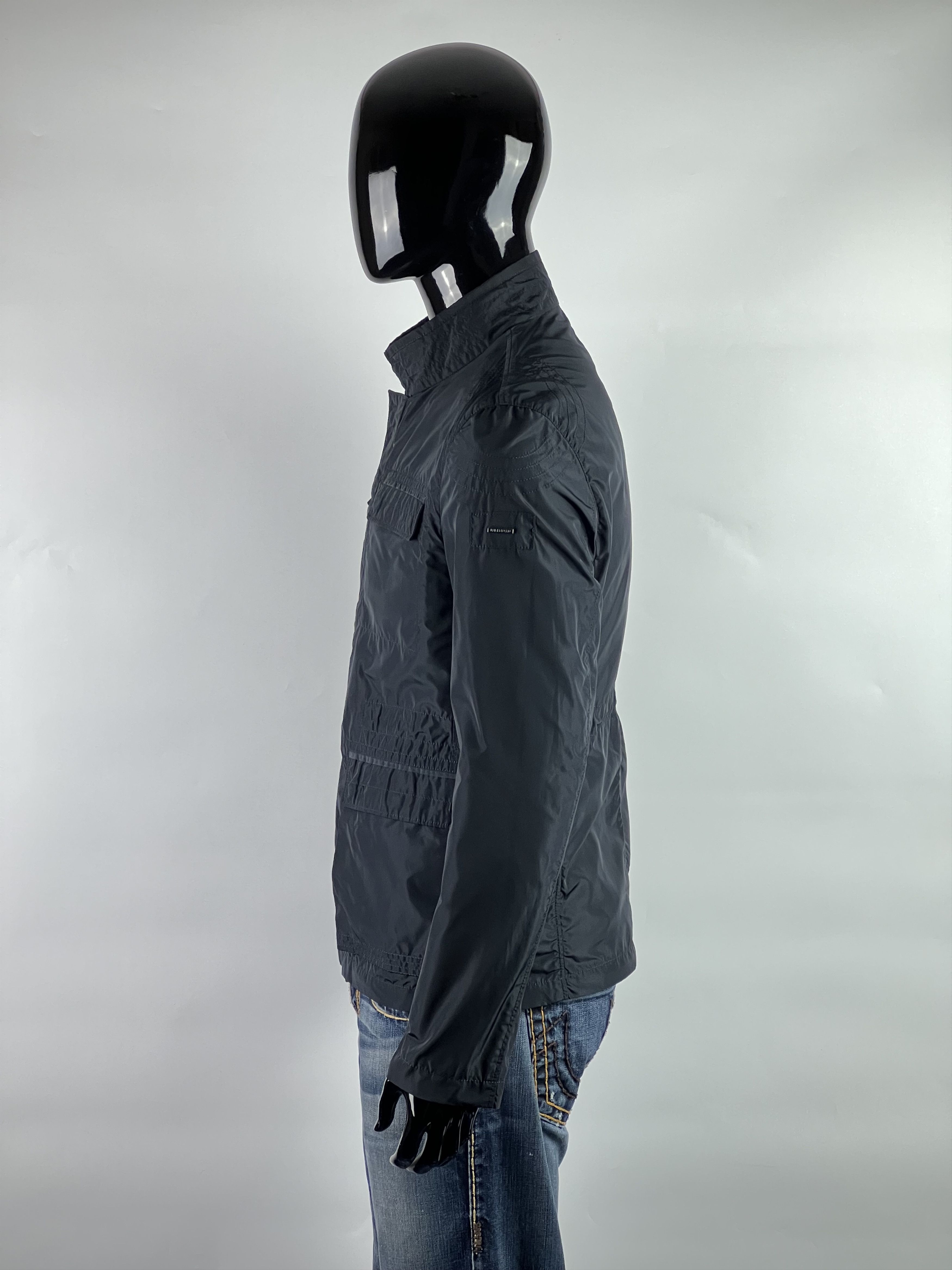 Karl Lagerfeld Lagerfeld Men's Navy Blue Jacket Size 50 Size US M / EU 48-50 / 2 - 2 Thumbnail