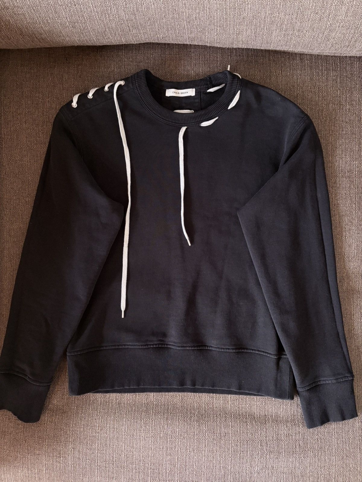 Craig Green Craig Green Laced Up Sweater Size US S / EU 44-46 / 1 - 1 Thumbnail