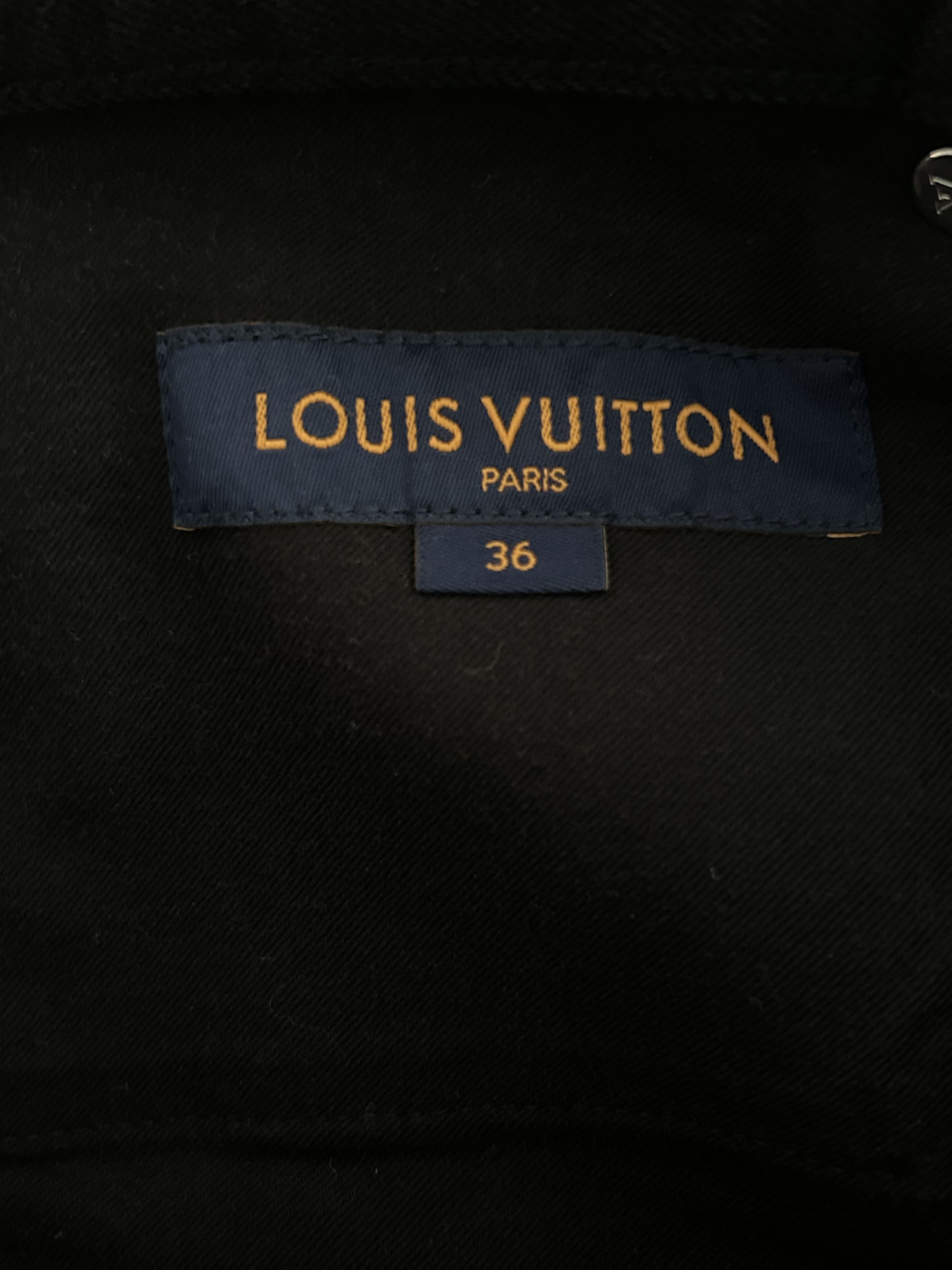 Louis Vuitton Louis Vuitton Black Slim Jeans Size US 36 / EU 52 - 3 Thumbnail