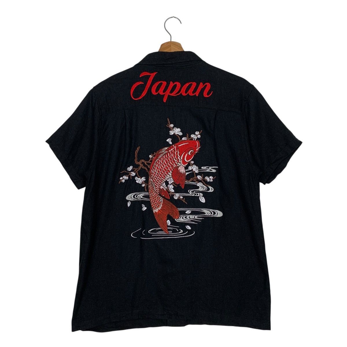 Japanese Brand Studio Hiro Koii Fish Sukajan Shirt Size US M / EU 48-50 / 2 - 1 Thumbnail