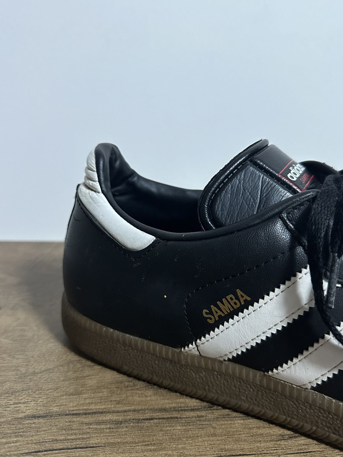 Adidas OG 2013 Adidas Samba Black Leather Shoes Men’s 44 Size Size US 10 / EU 43 - 8 Thumbnail