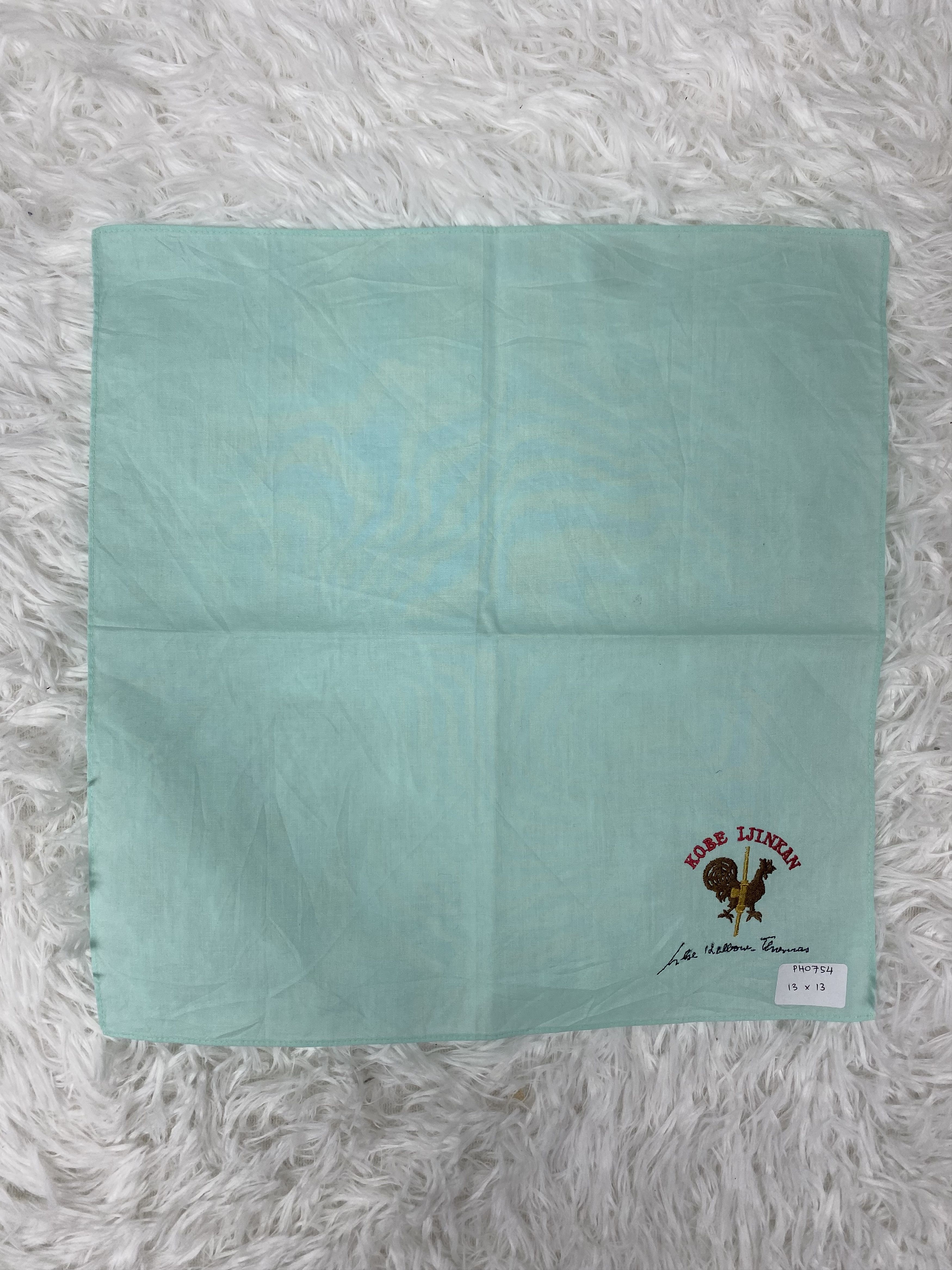 Vintage Vintage Kobe Ijinkan Handkerchief Neckerchief PH0754 Size ONE SIZE - 3 Thumbnail