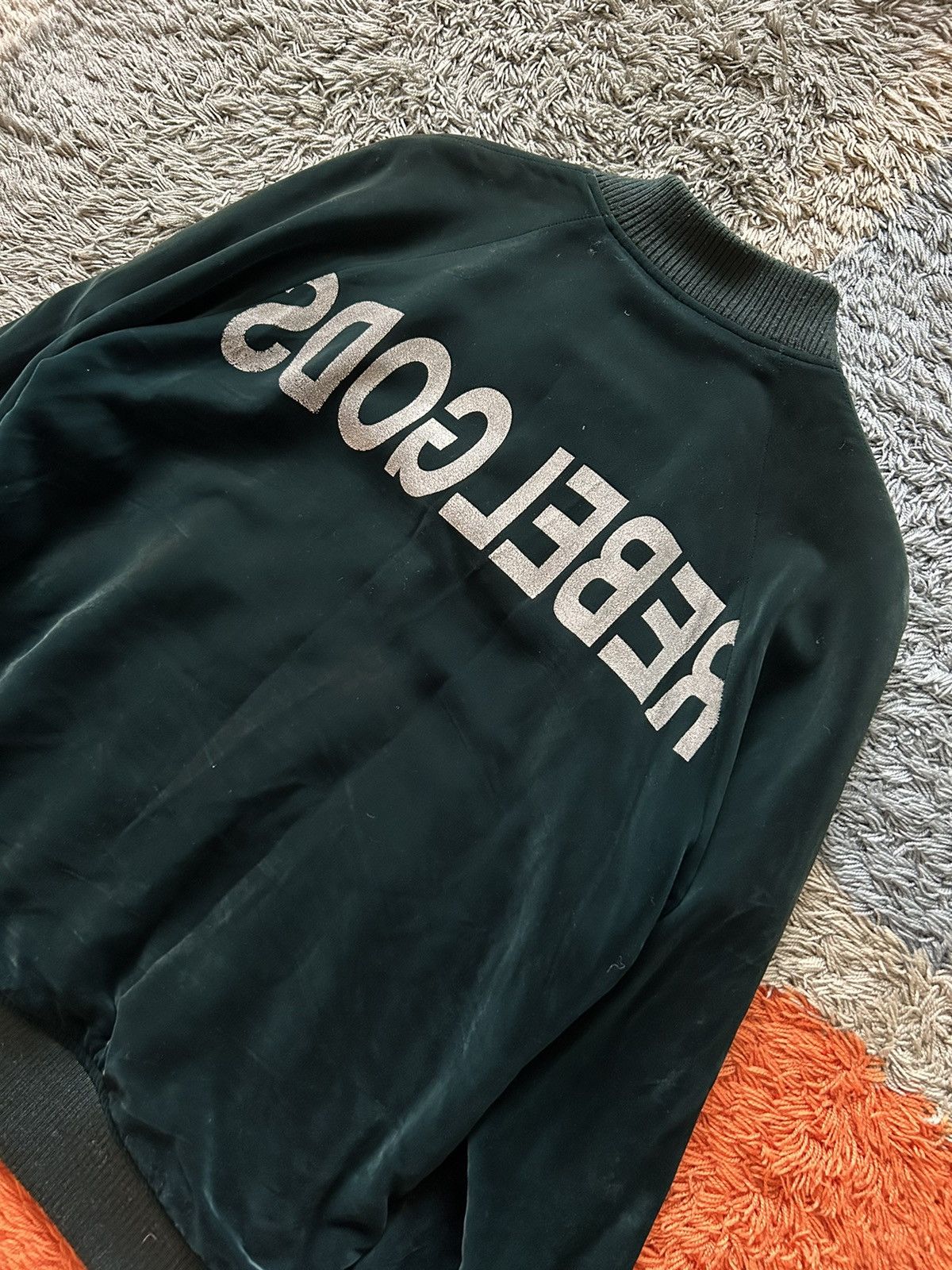 Undercover Rebelgods Green Velour Jacket Size US M / EU 48-50 / 2 - 6 Thumbnail
