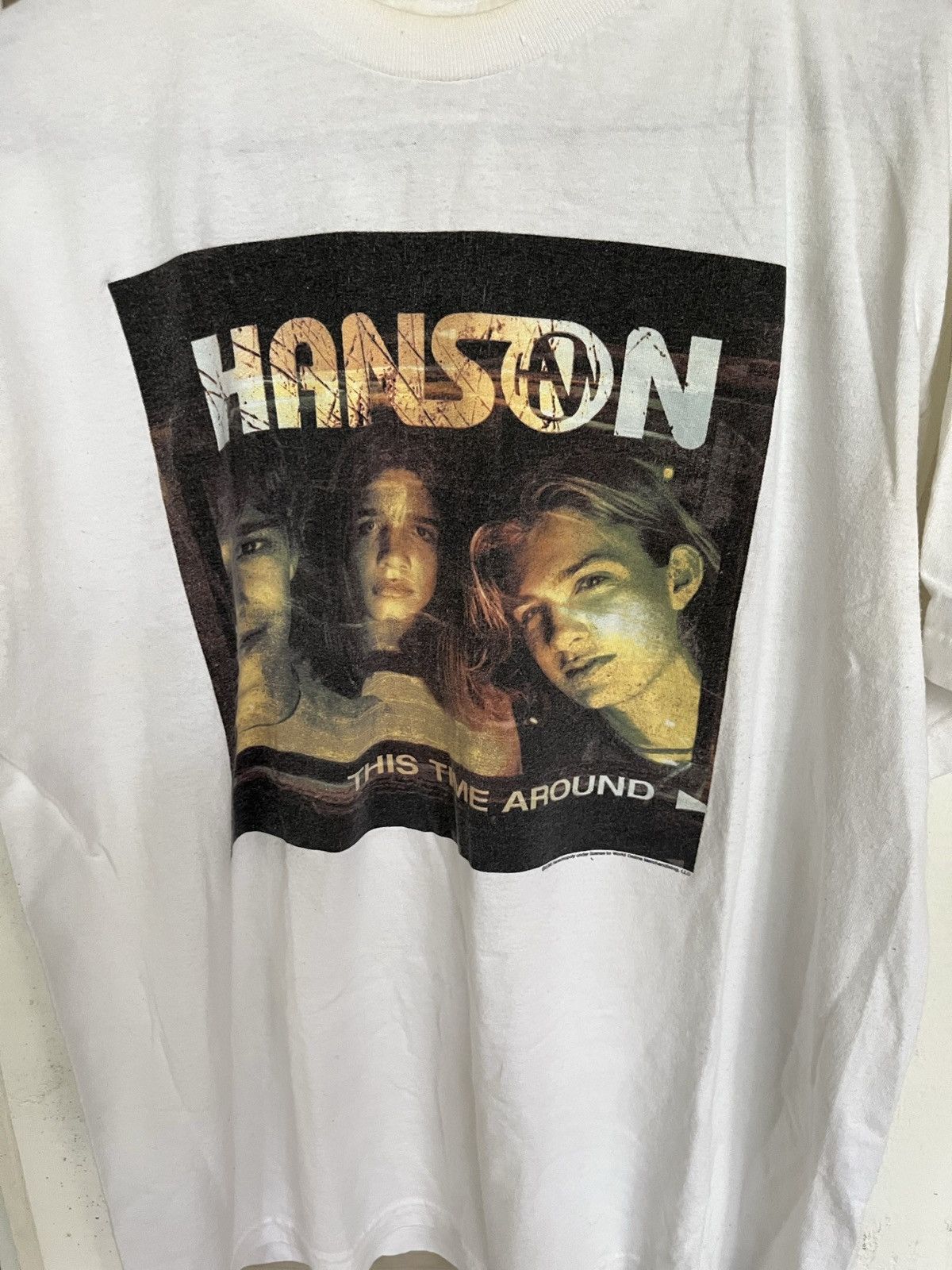 Vintage Vintage 2000 Hanson Tour T-Shirt Size US L / EU 52-54 / 3 - 2 Thumbnail