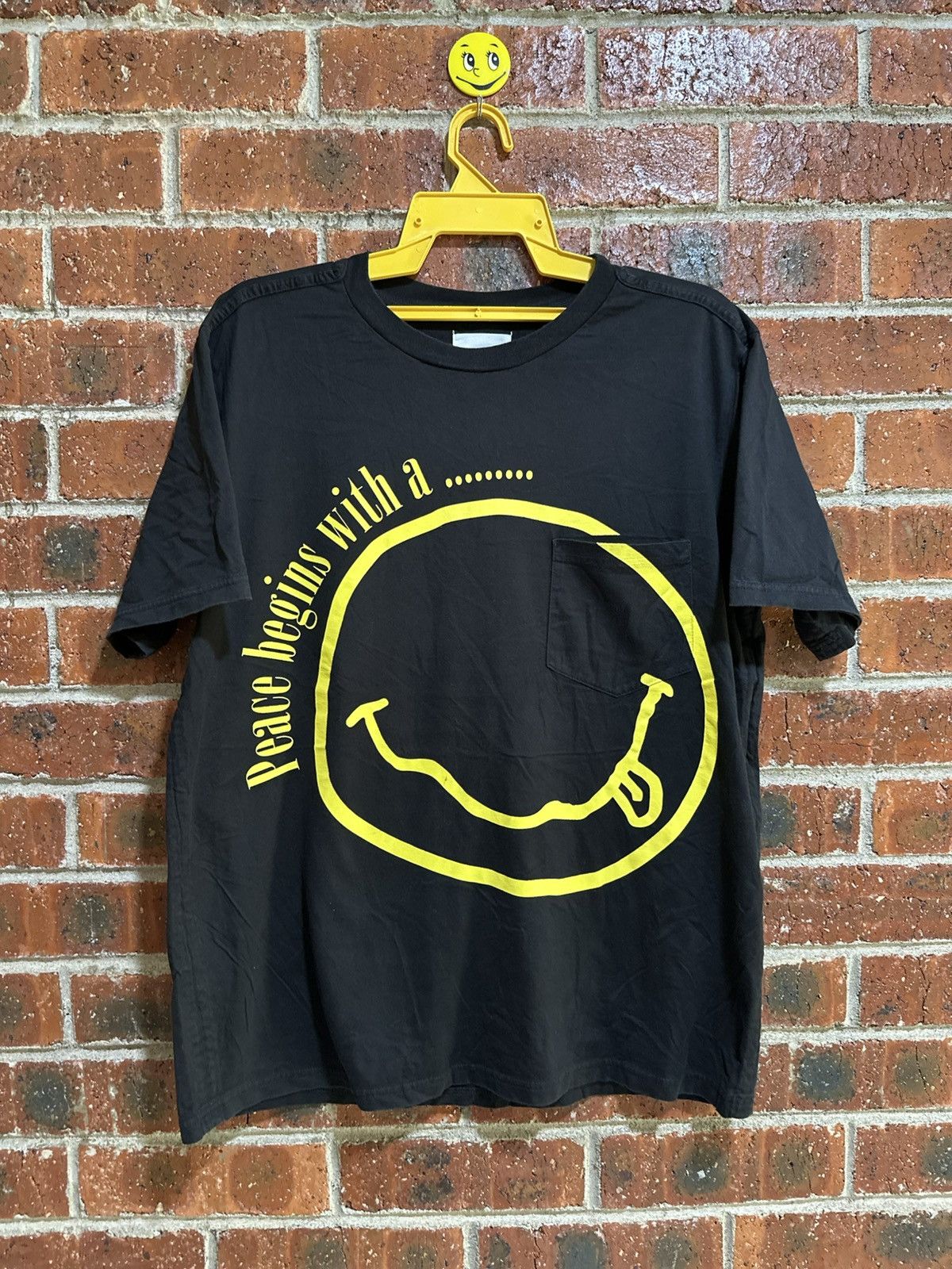 Issey Miyake Takahiromiyashita The Soloist “Smile” Pocket Tee Size US L / EU 52-54 / 3 - 1 Thumbnail