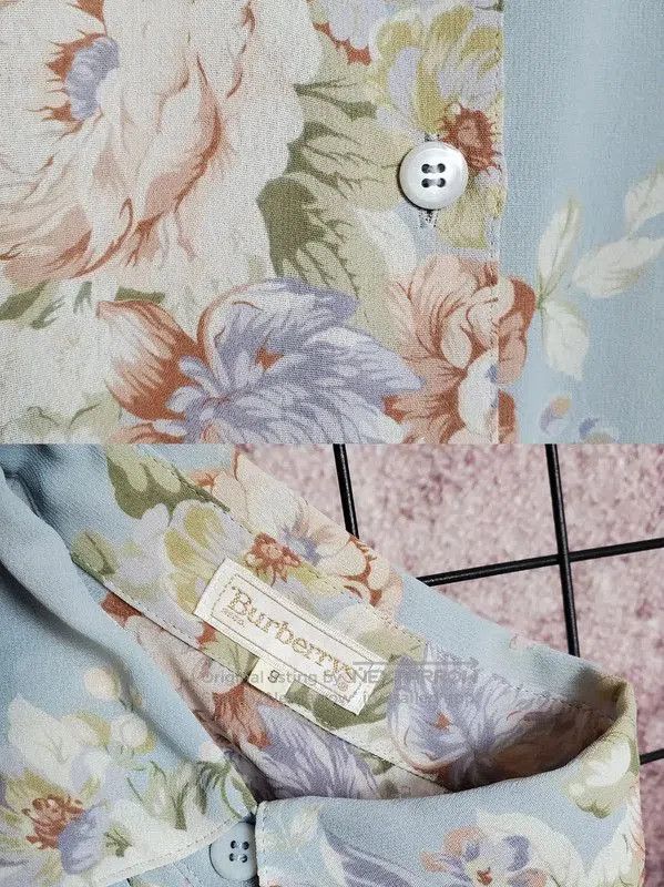 Burberry Burberry Floral Long Sleeve Cardigan for Women. Size M / US 6-8 / IT 42-44 - 9 Thumbnail