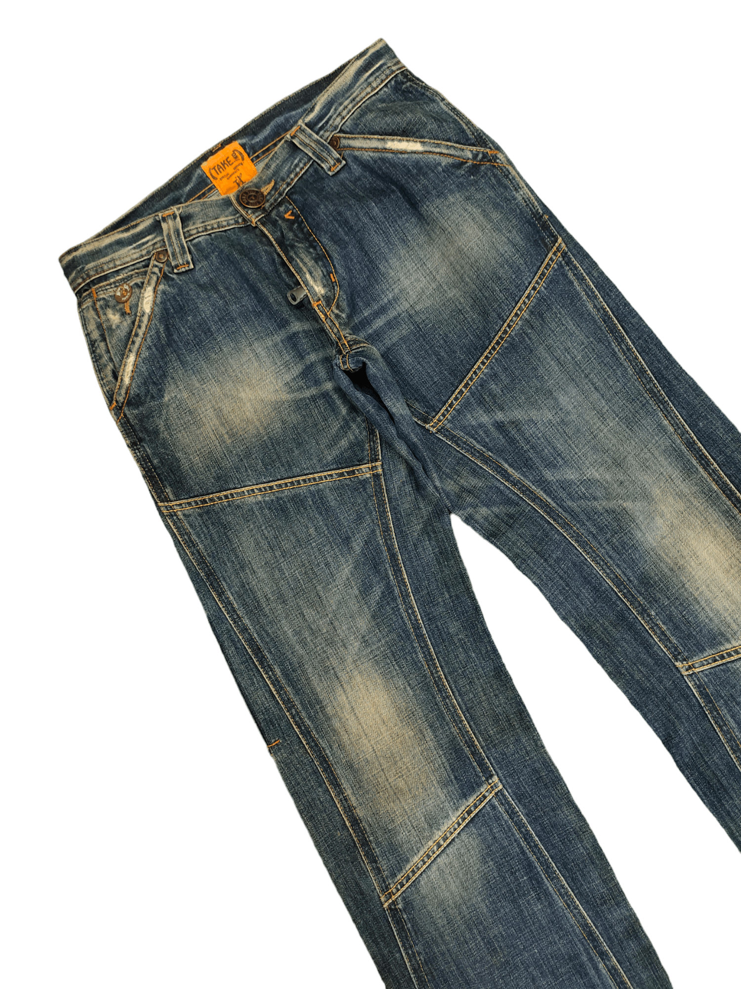Kapital Vintage Take Two Barros D0500 Spiral Cut Denim Jeans Size US 31 - 6 Thumbnail