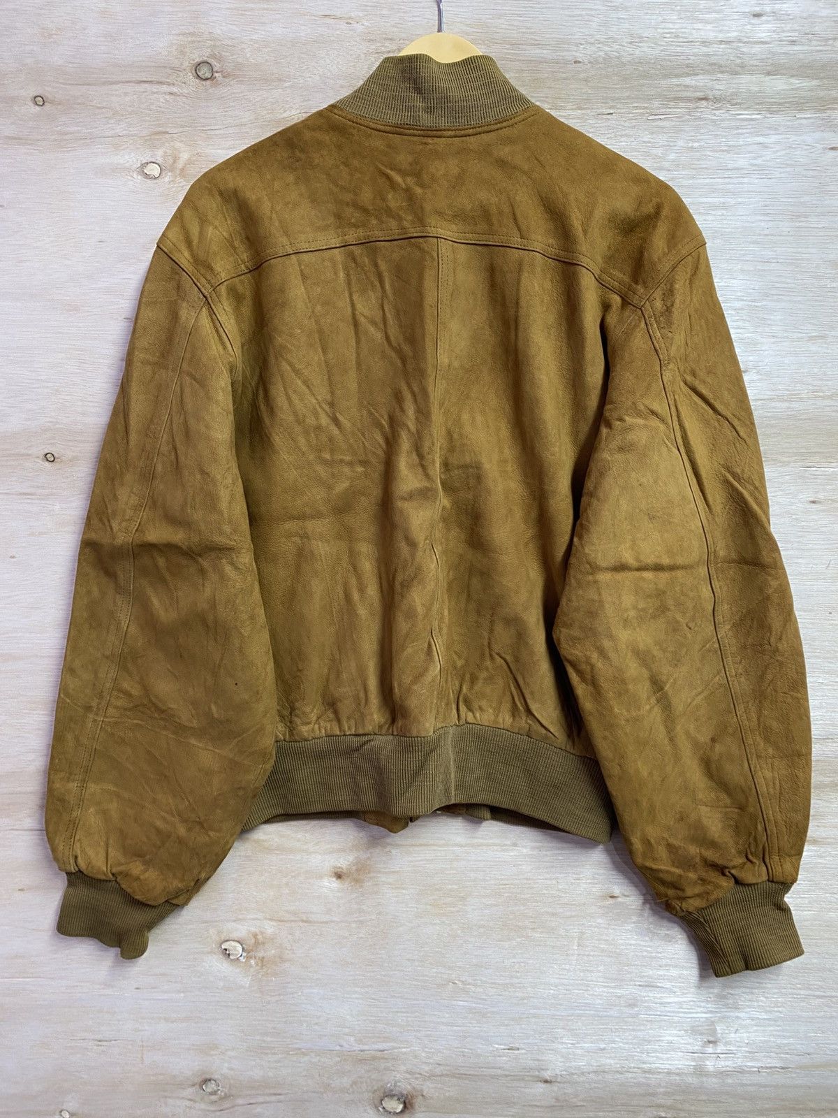 Coach Vintage Coach Suede Leather Bomber Jacket Made in USA Brown Size US S / EU 44-46 / 1 - 10 Thumbnail