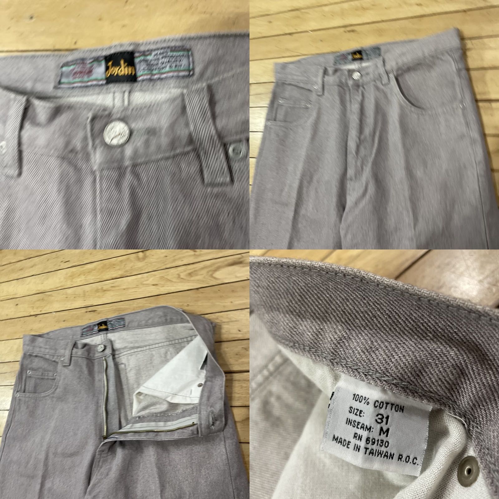 Denime VINTAGE JORDIN Jeans Shirt? No, keep strict Size US 31 - 10 Thumbnail