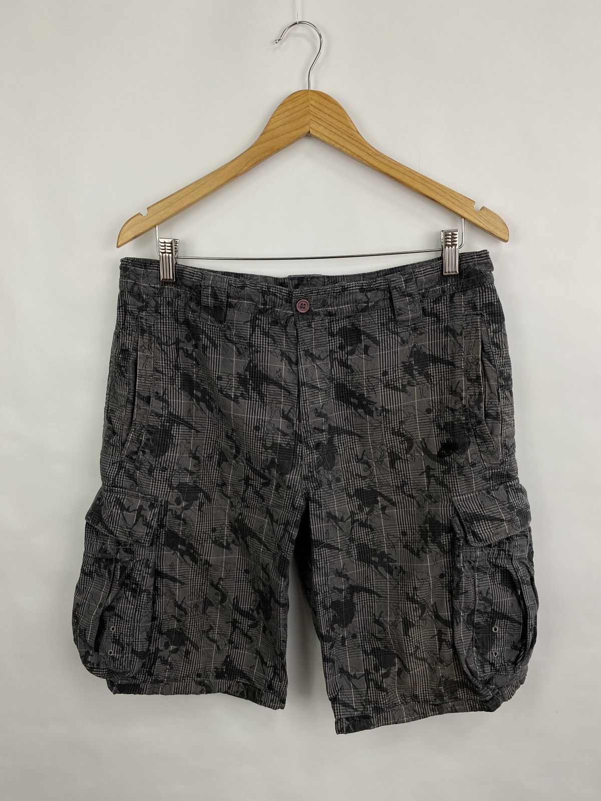 Nike Vintage 90s Nike military multi pocket cargo drill shorts Grailed