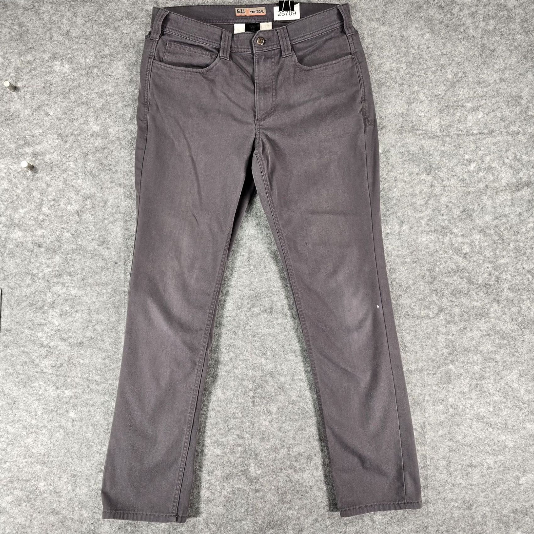 Vintage 5.11 511 Tactical Pants Men 32x32 Chino Gray Workwear Size US 32 / EU 48 - 2 Thumbnail