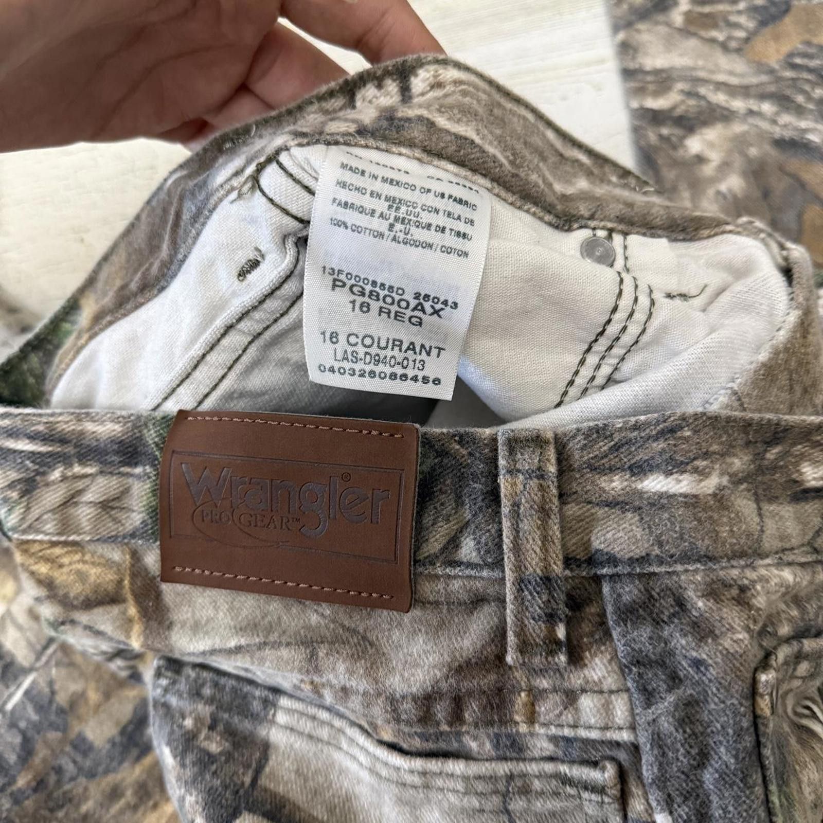 Wrangler Wrangler Camo Jeans Teen 16 Regular Size US 26 / EU 42 - 5 Thumbnail