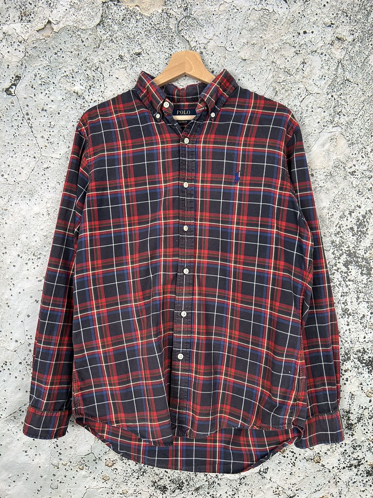 Polo Ralph Lauren Vintage Polo Ralph Lauren Checkered Shirt Button Ups Hype Size US M / EU 48-50 / 2 - 1 Thumbnail