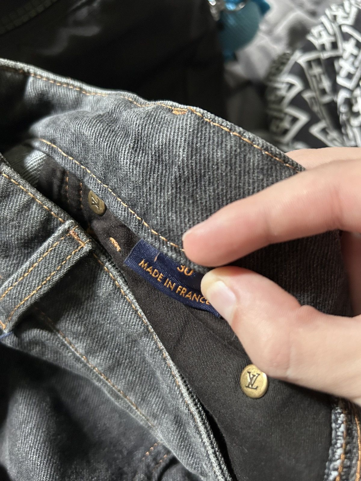 Louis Vuitton Flower Monogram Pants