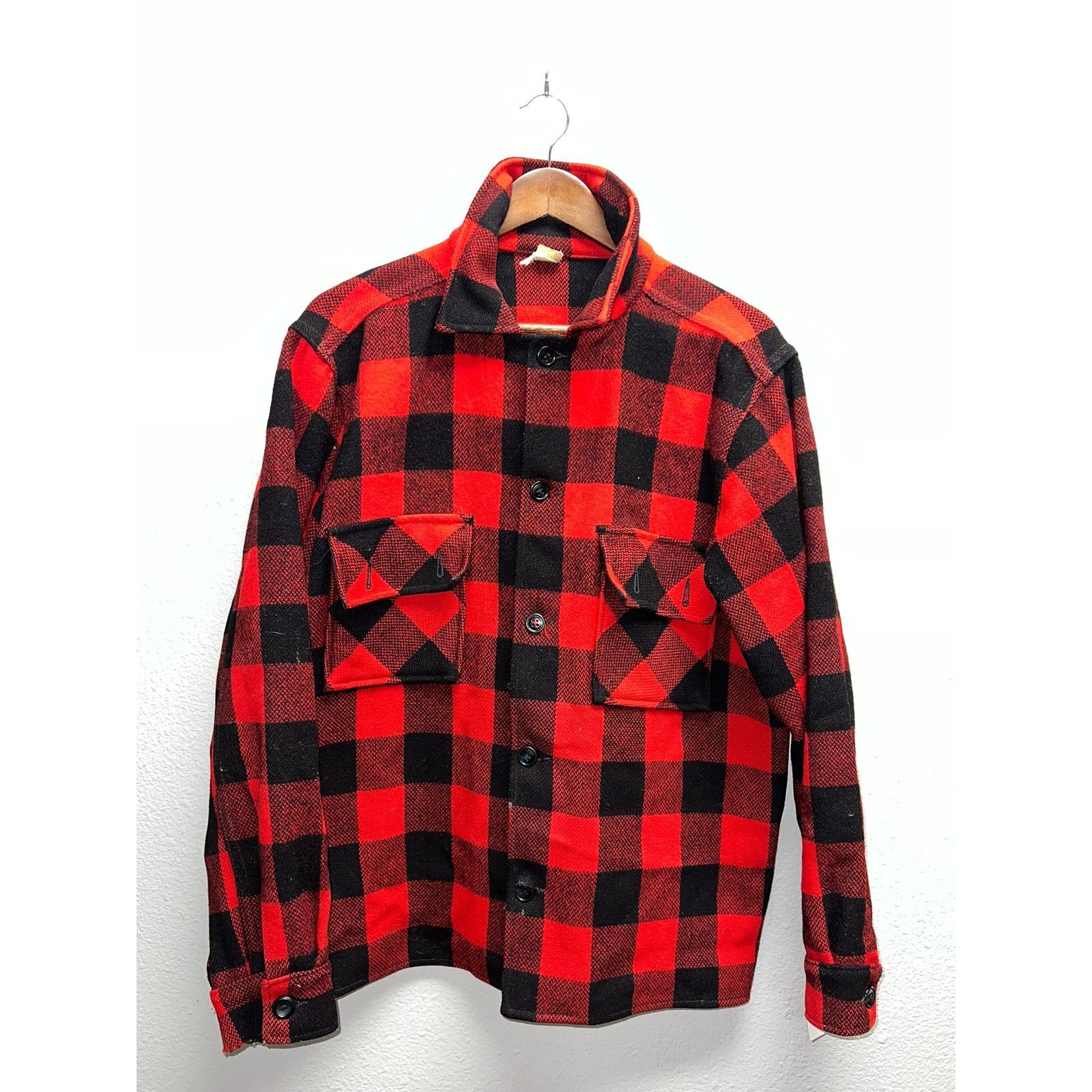 Vintage True Vintage Flannel Shirt Minnesota Wollen Buffalo Plaid L Size US L / EU 52-54 / 3 - 1 Thumbnail