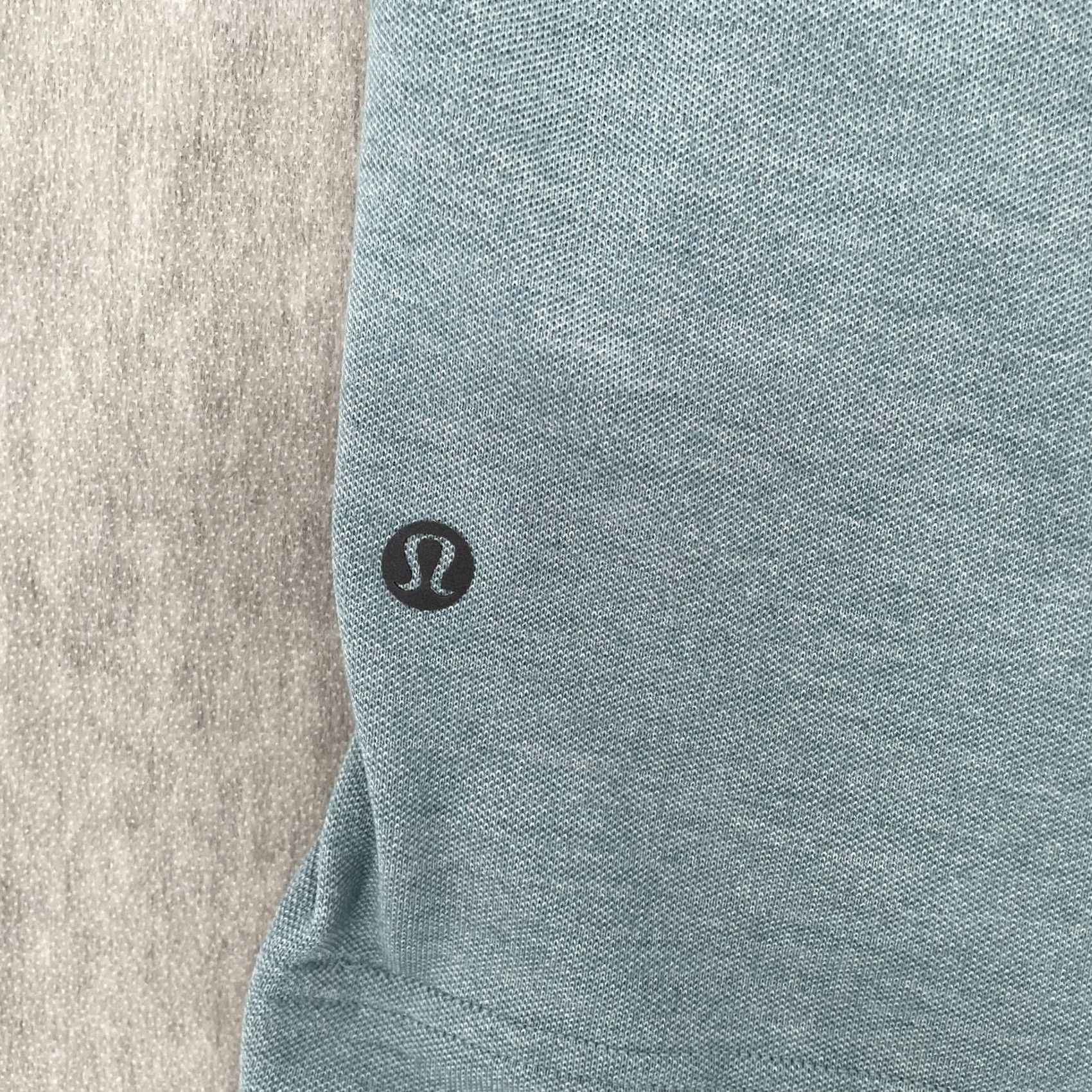Lululemon Lululemon Drysense Shirt Adult 2XL Blue Short Sleeve Crew Neck Gym Mens Size US XXL / EU 58 / 5 - 4 Thumbnail