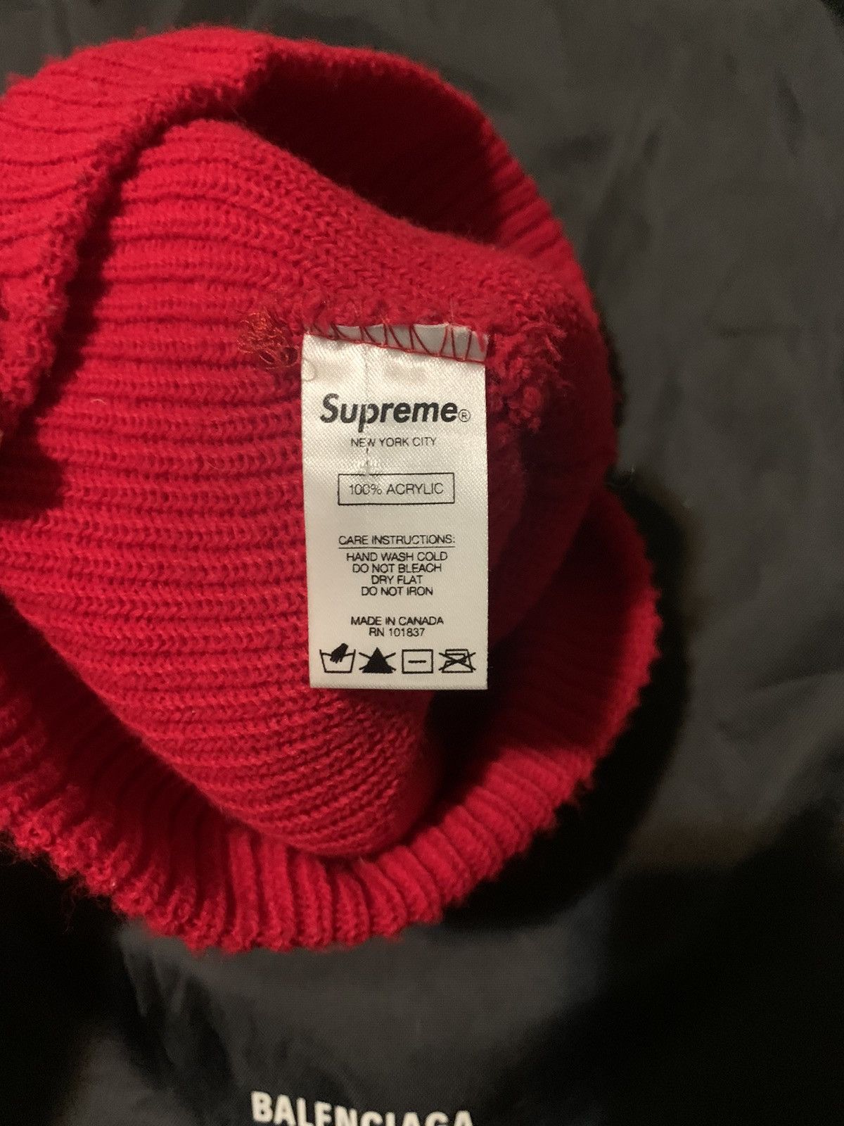 Supreme Supreme red beanie Size ONE SIZE - 3 Thumbnail